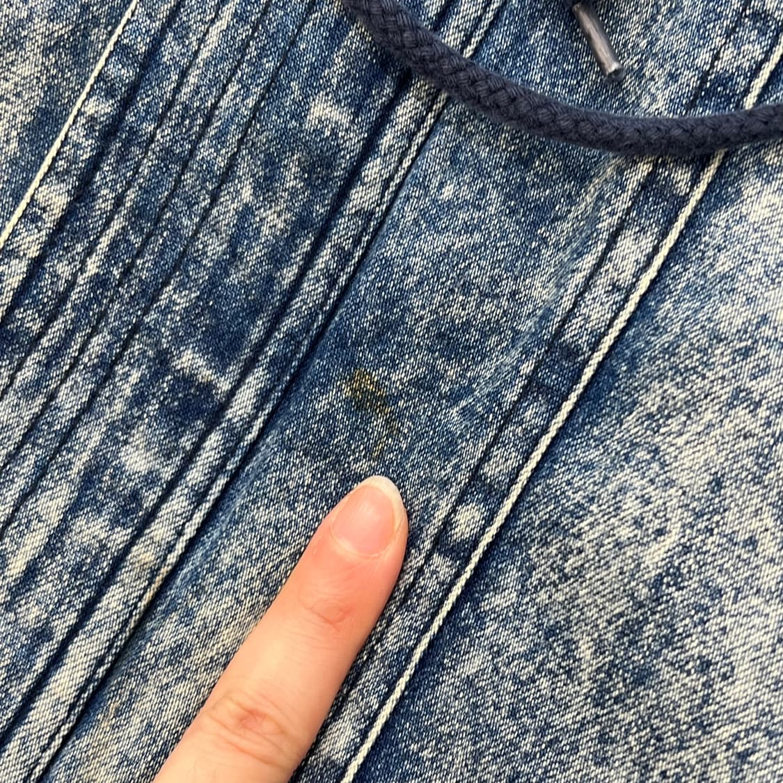 나이키포스 워시드 데님자켓 r2495 상품이미지5