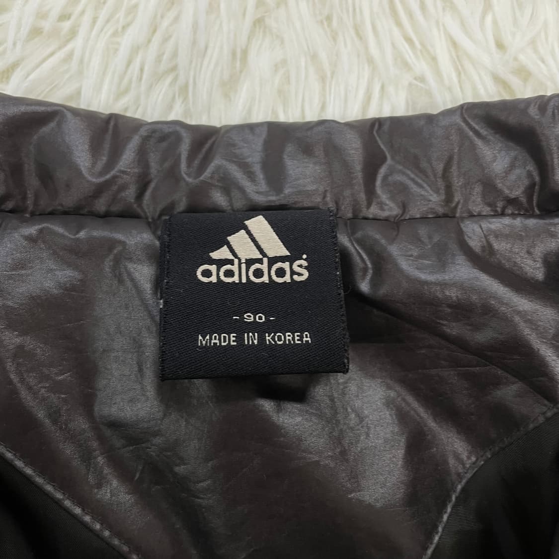 아디다스 라이더 패디드 자켓 다크브라운 상품이미지8