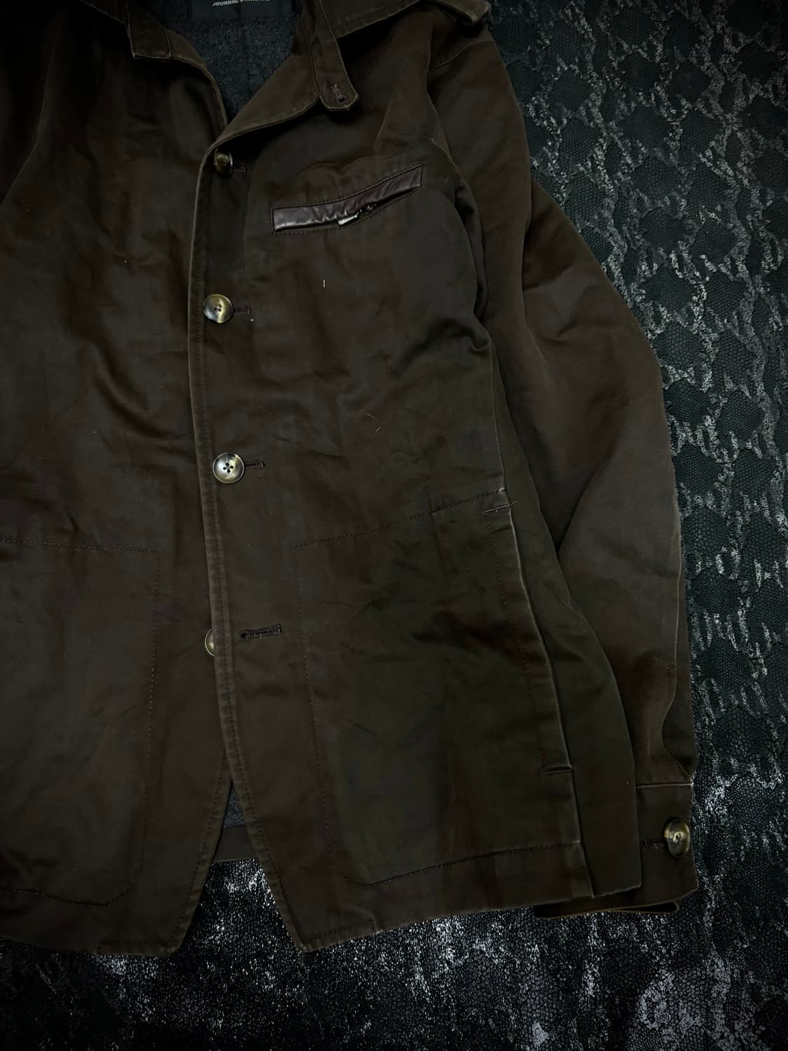 “Journal standard” Y2K Mood Brown Hoodie 상품이미지3