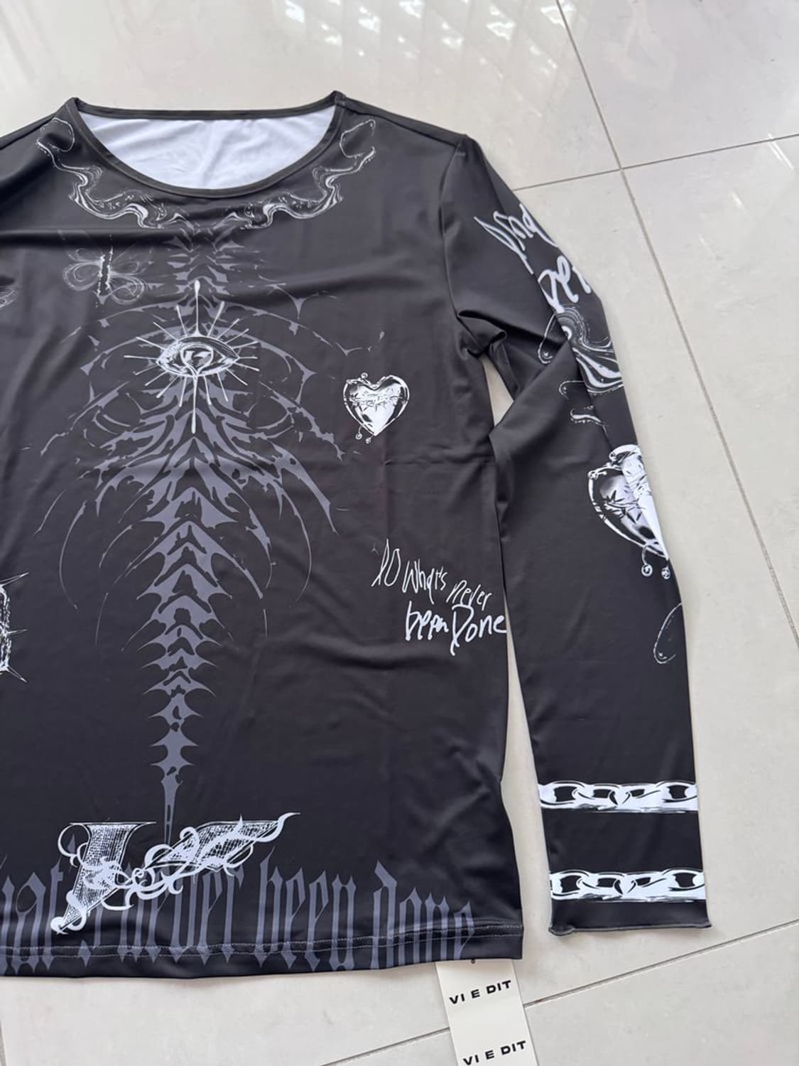 SECOND SKIN LONG SLEEVES 두 번째 피부 롱슬리브 상품이미지2