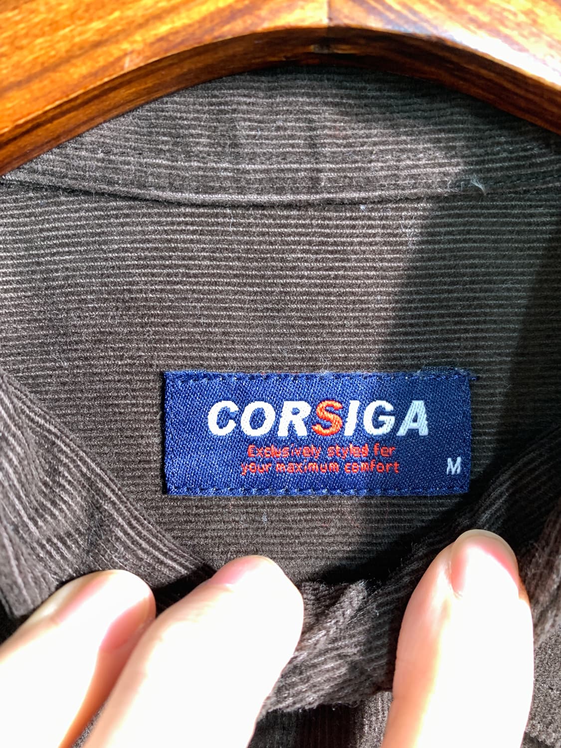 corsiga 빈티지 코듀로이 셔츠 M 상품이미지7