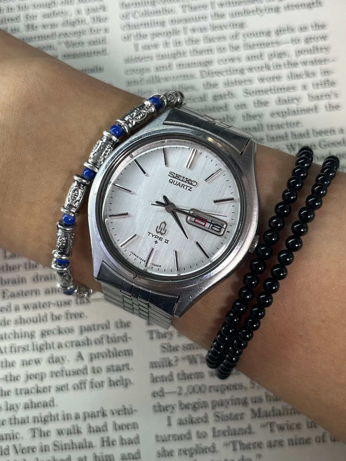 SEIKO TYPE II 데이데이트 쿼츠  상품이미지1