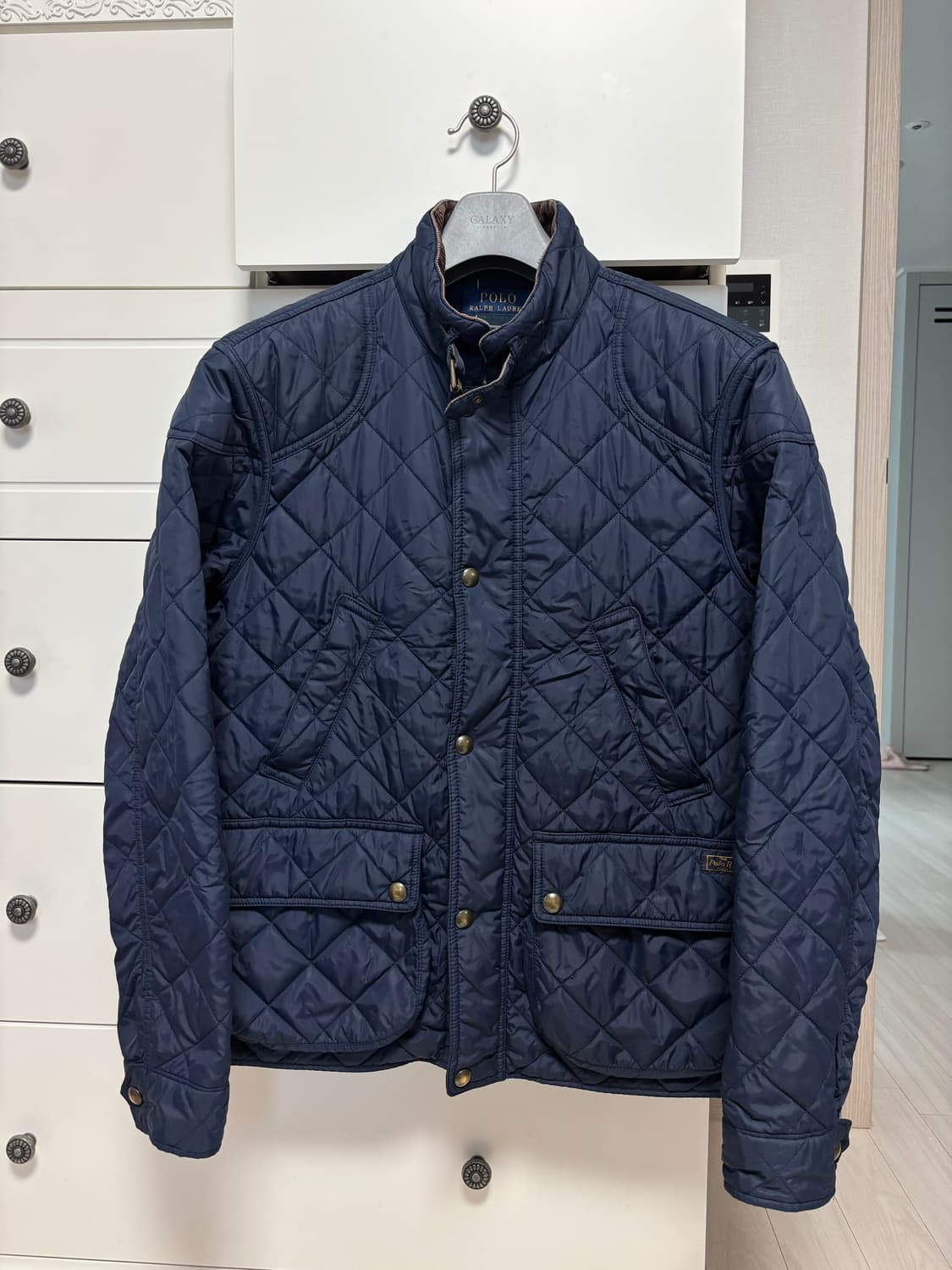 폴로 랄프로렌 퀼팅자켓 M 네이비 상품이미지1