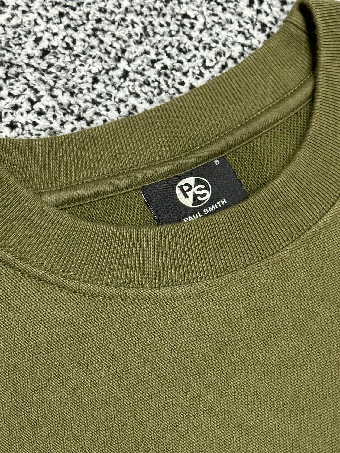 [ 폴스미스 ] 정품 / 남성95 / 카키 맨투맨 상품이미지3