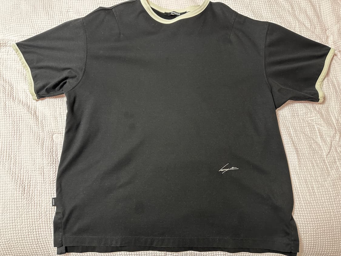 (48) 송지오 샤를로 파리 티셔츠 블랙 링거티셔츠 (105사이즈) 상품이미지4