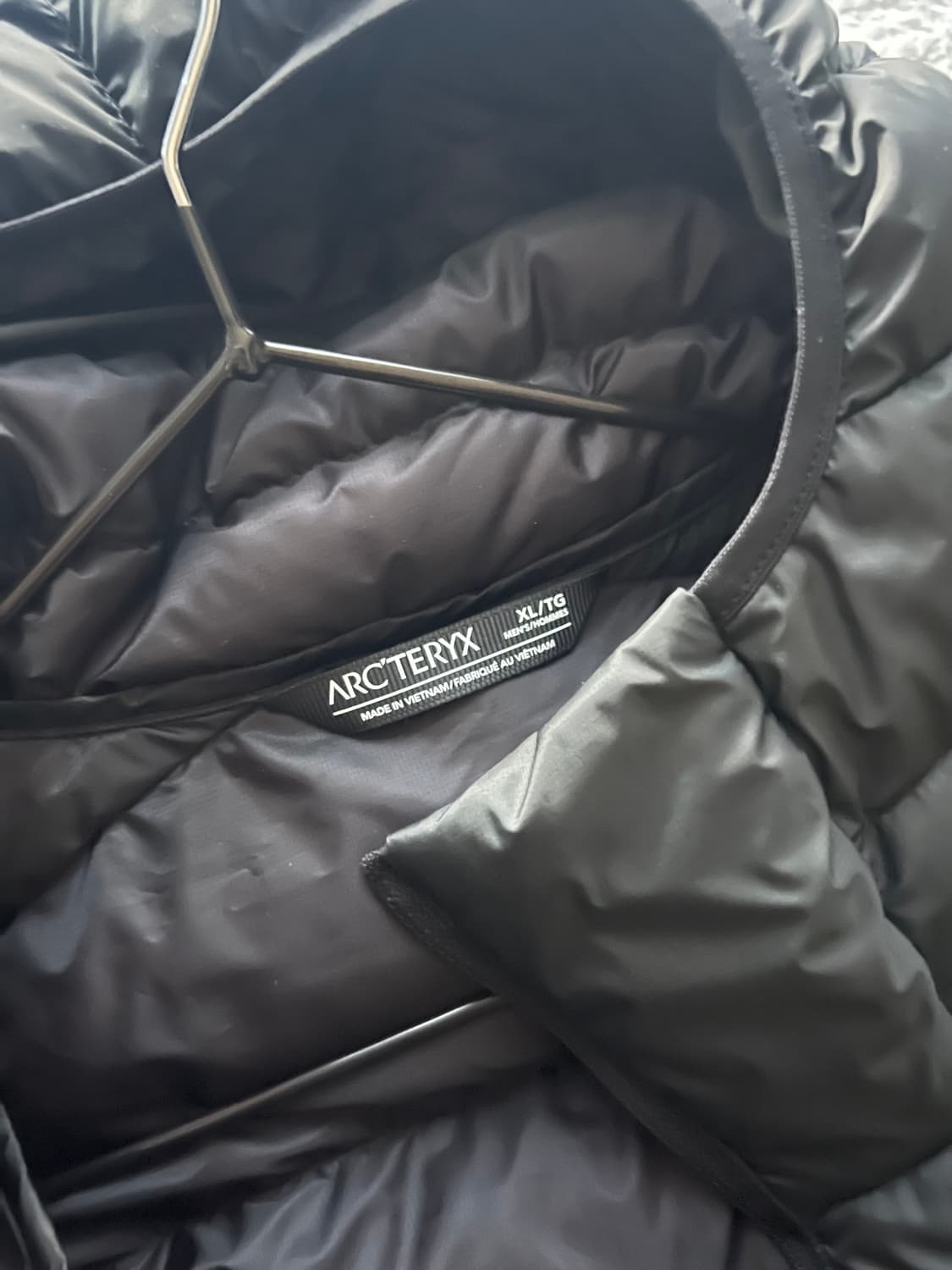 아크테릭스 세륨 후디 블랙 XL사이즈 상품이미지2