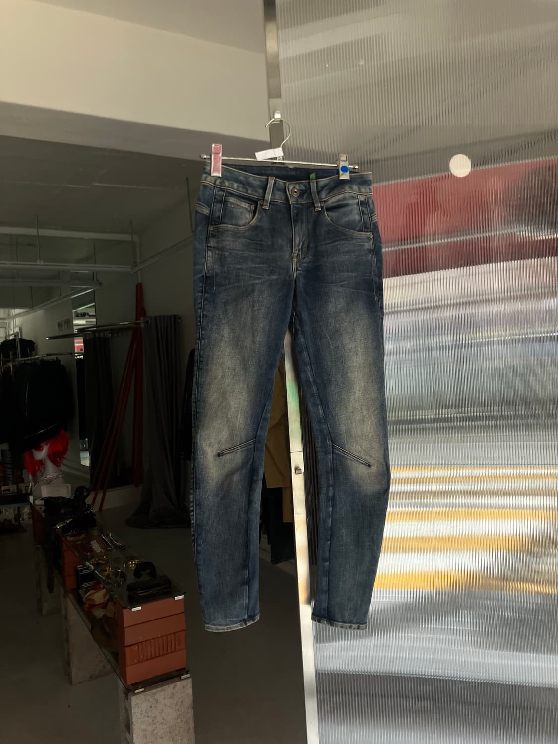 지스타 슬림핏 데님진 상품이미지1