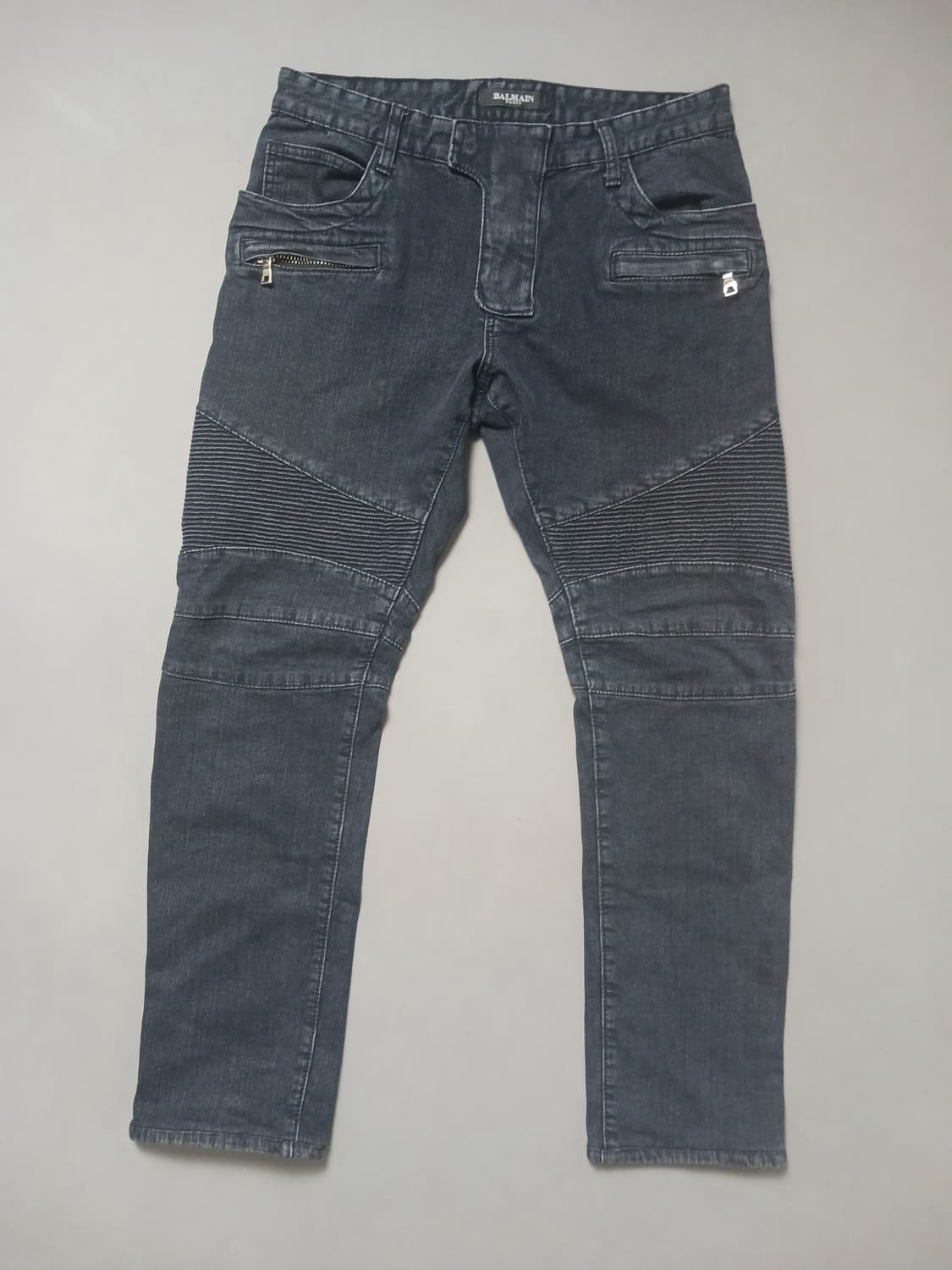 [31] 발망 바이커 블랙진 청바지 상품이미지1