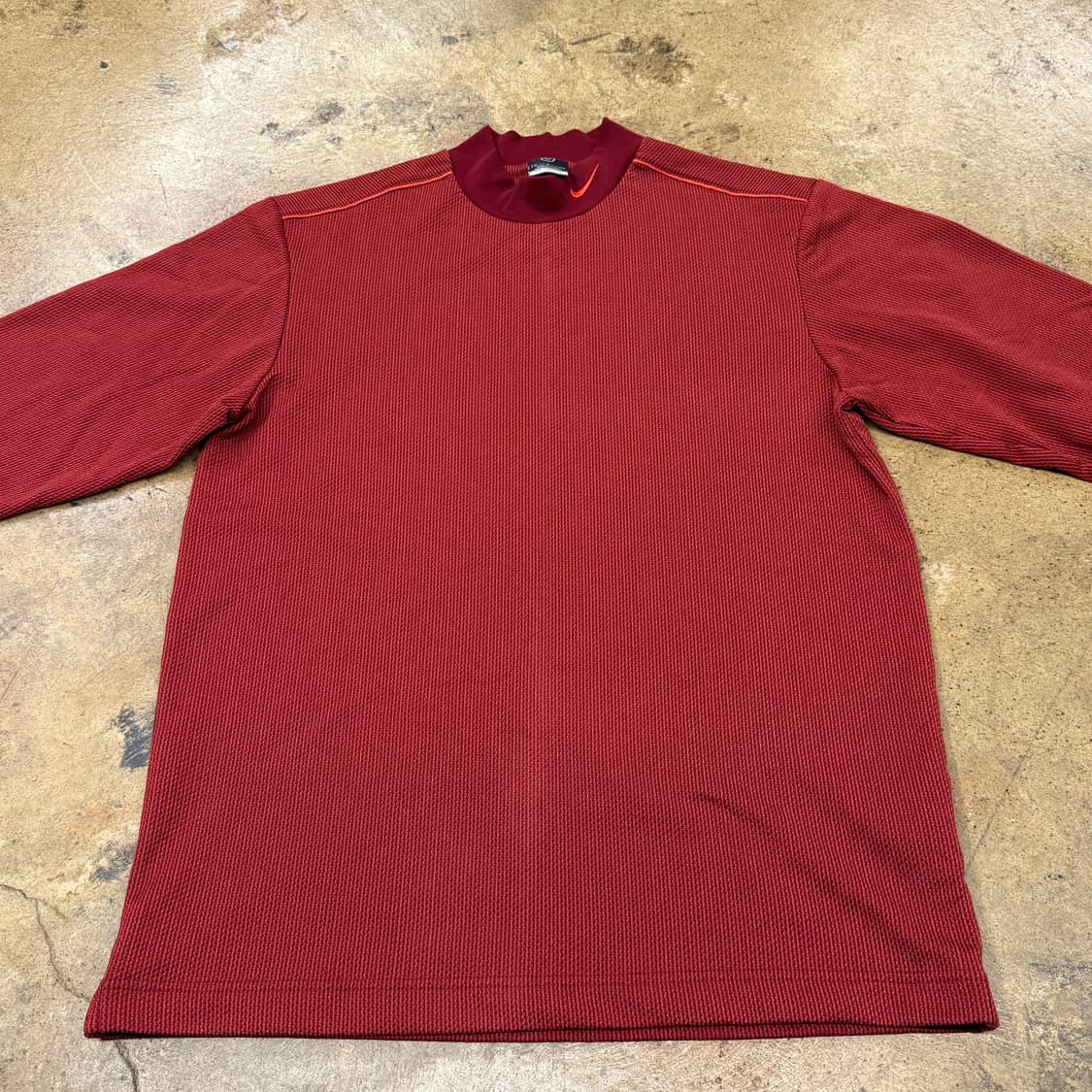 [정품/M] 나이키 레드 롱슬리브 긴팔티셔츠 b16 상품이미지3