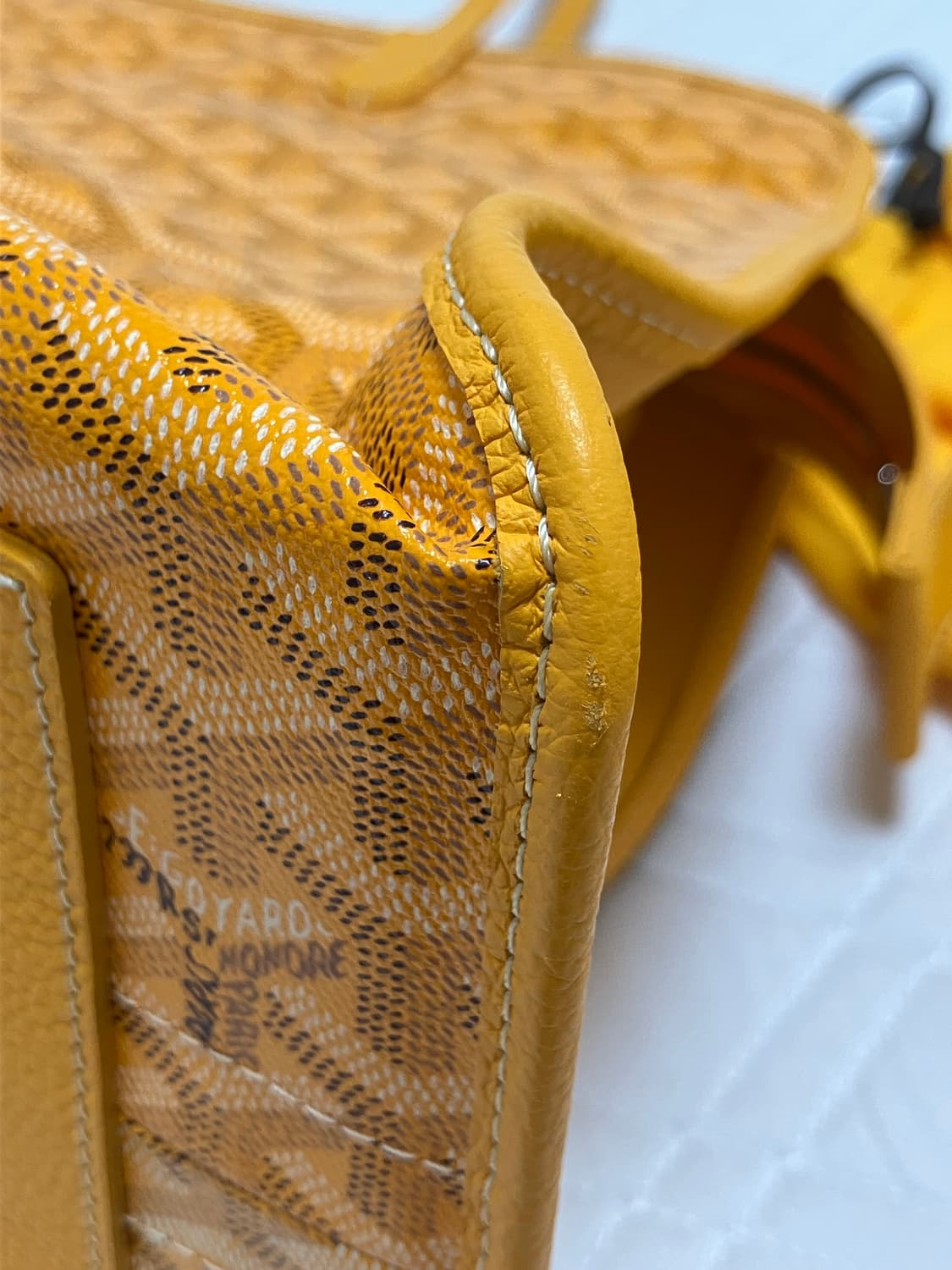 고야드 하디백 PM 옐로우 상품이미지9