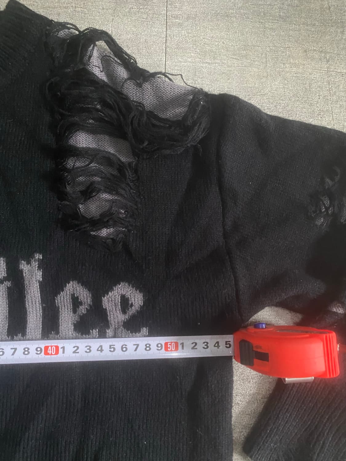 일본빈티지 Andreilee 그런지펑크보헤미안갸루 니트스웨터 상품이미지3