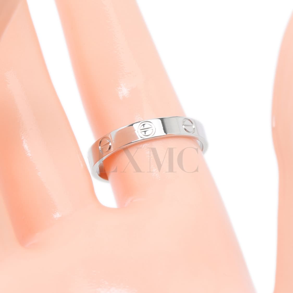 까르띠에 러브링 화이트골드 웨딩링 결혼반지 WG RING 59호 상품이미지9