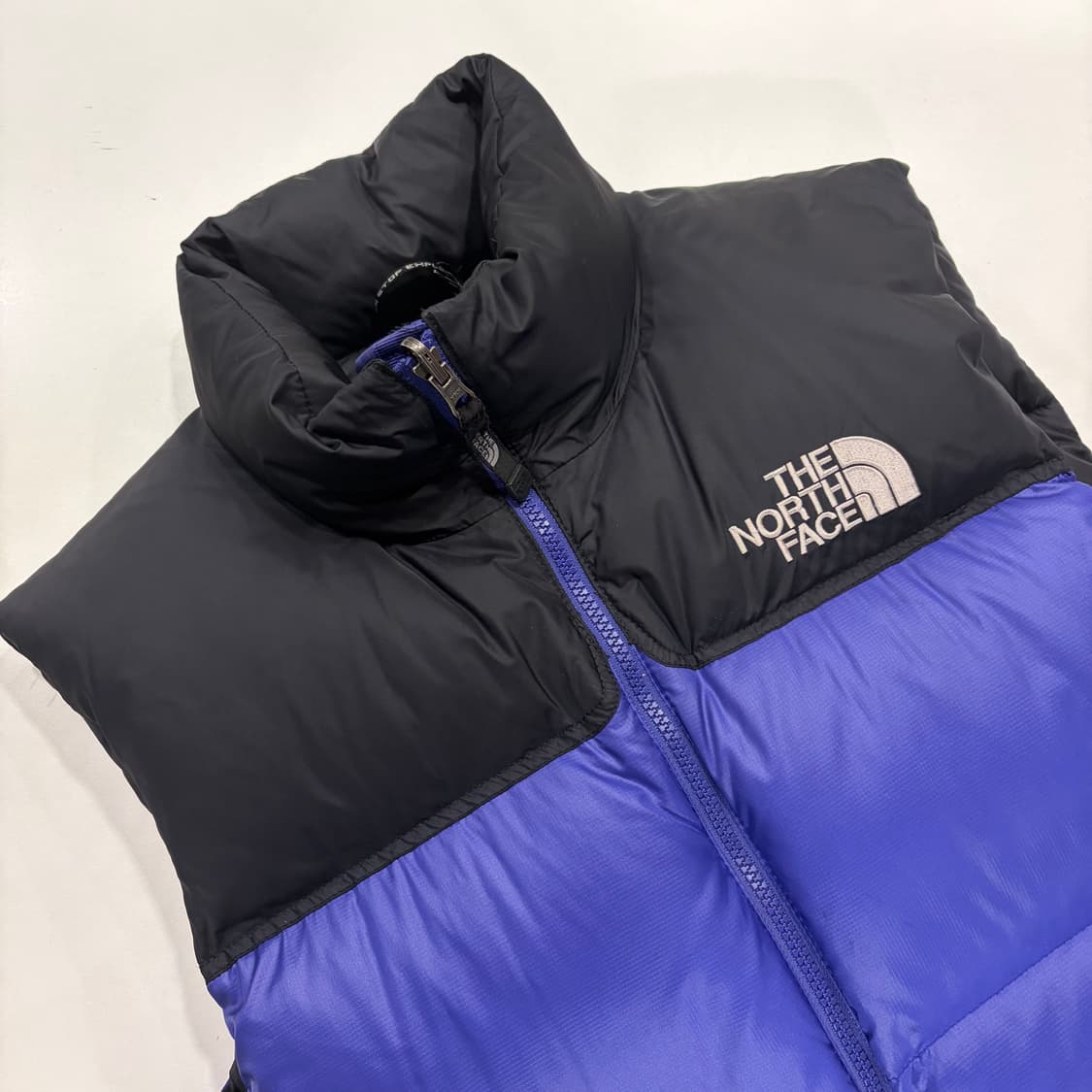 [95] 노스페이스 700 눕시 패딩 베스트 퍼플 B582 상품이미지3