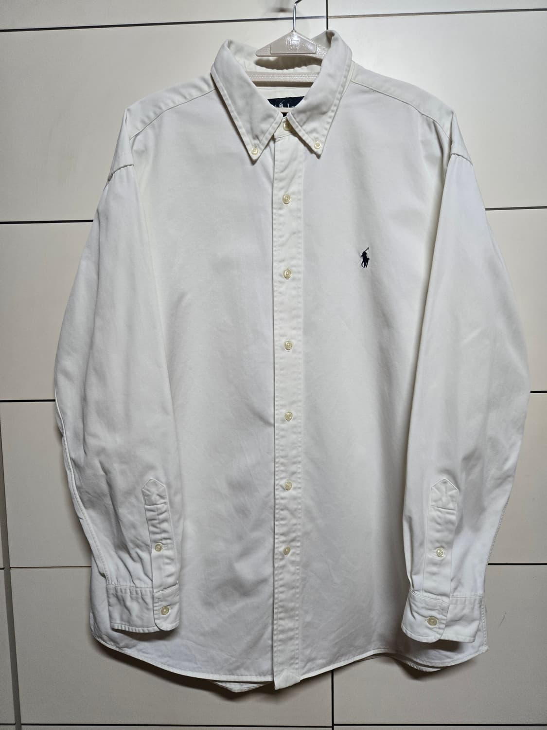 폴로 랄프로렌 옥스포드 화이트 셔츠 상품이미지1