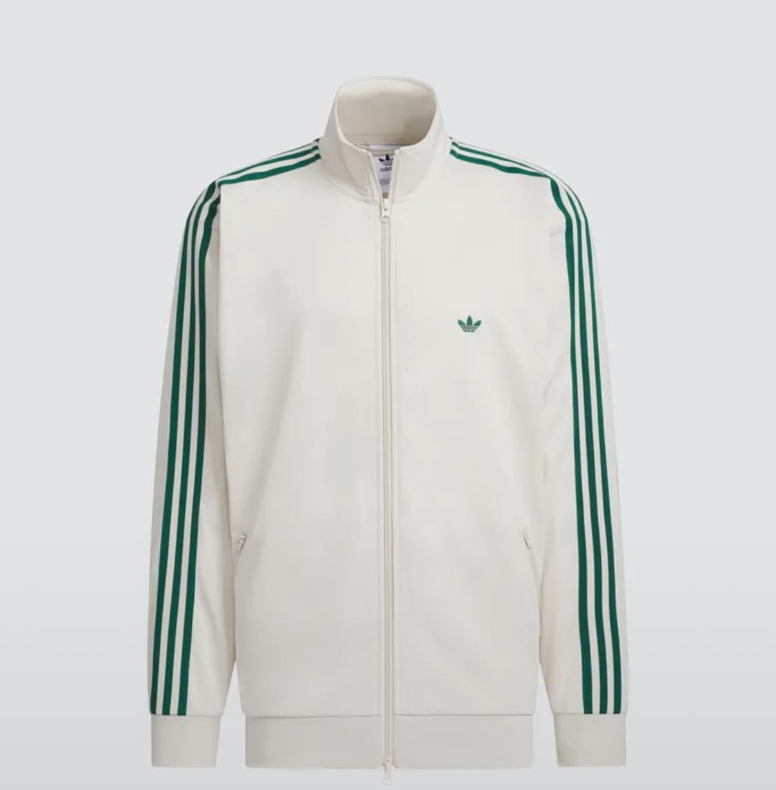 아디다스 져지 BB트랙탑 라이트베이지:그린 상품이미지1