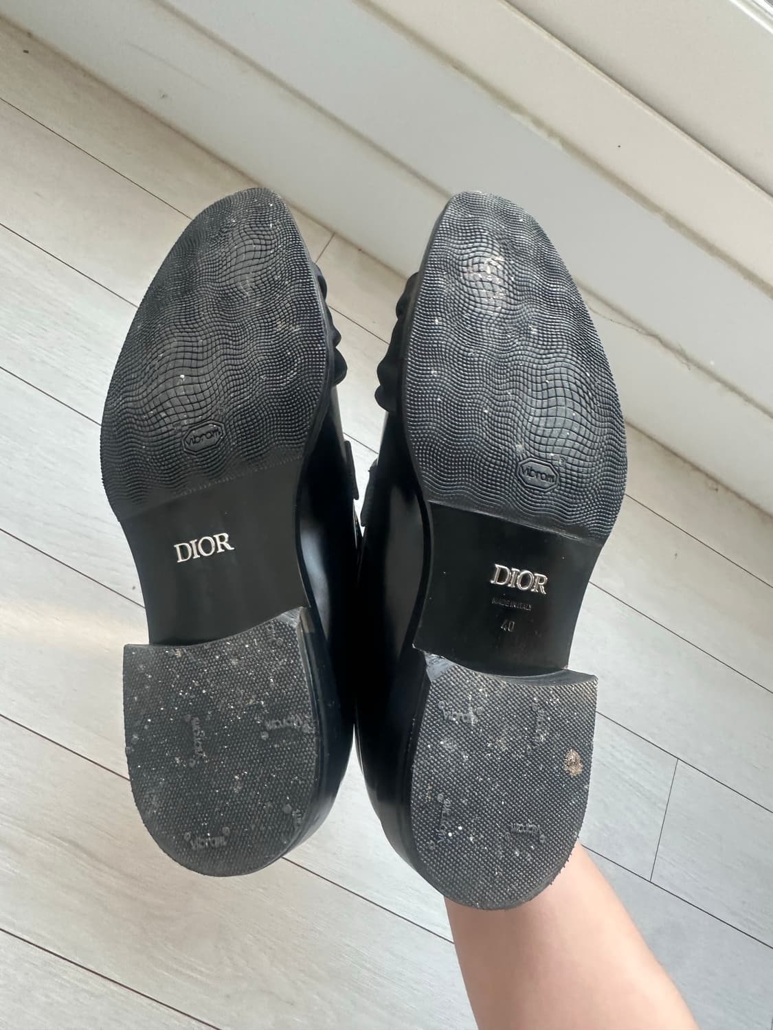 (40) FW25 디올 꾸뛰르 레이스 로퍼 팝니다 상품이미지5