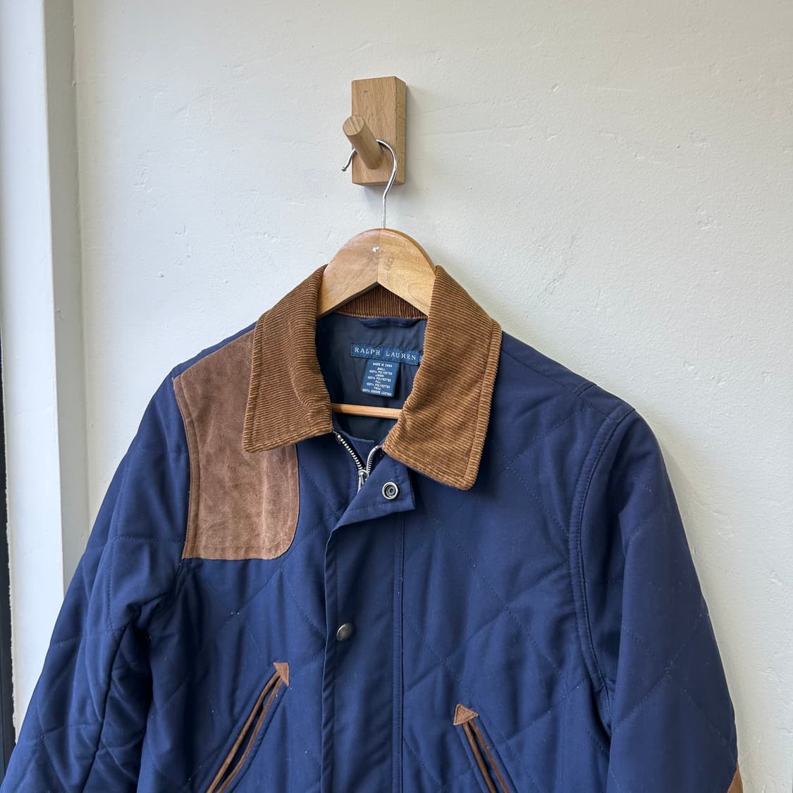 랄프로렌 네이비 퀄팅 자켓 상품이미지1