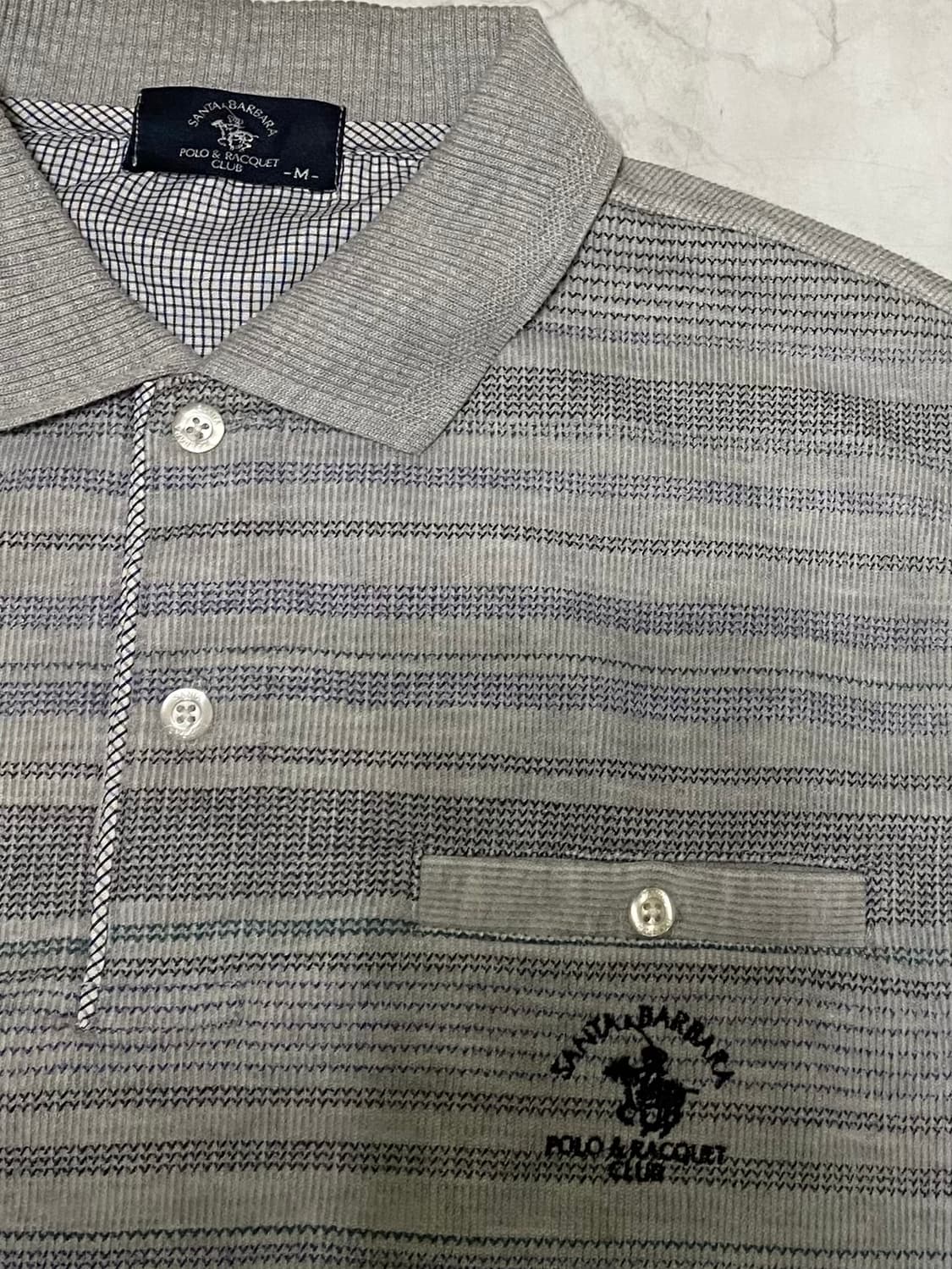 폴로 클럽 긴팔 카라 티셔츠 사이즈 100 상품이미지2