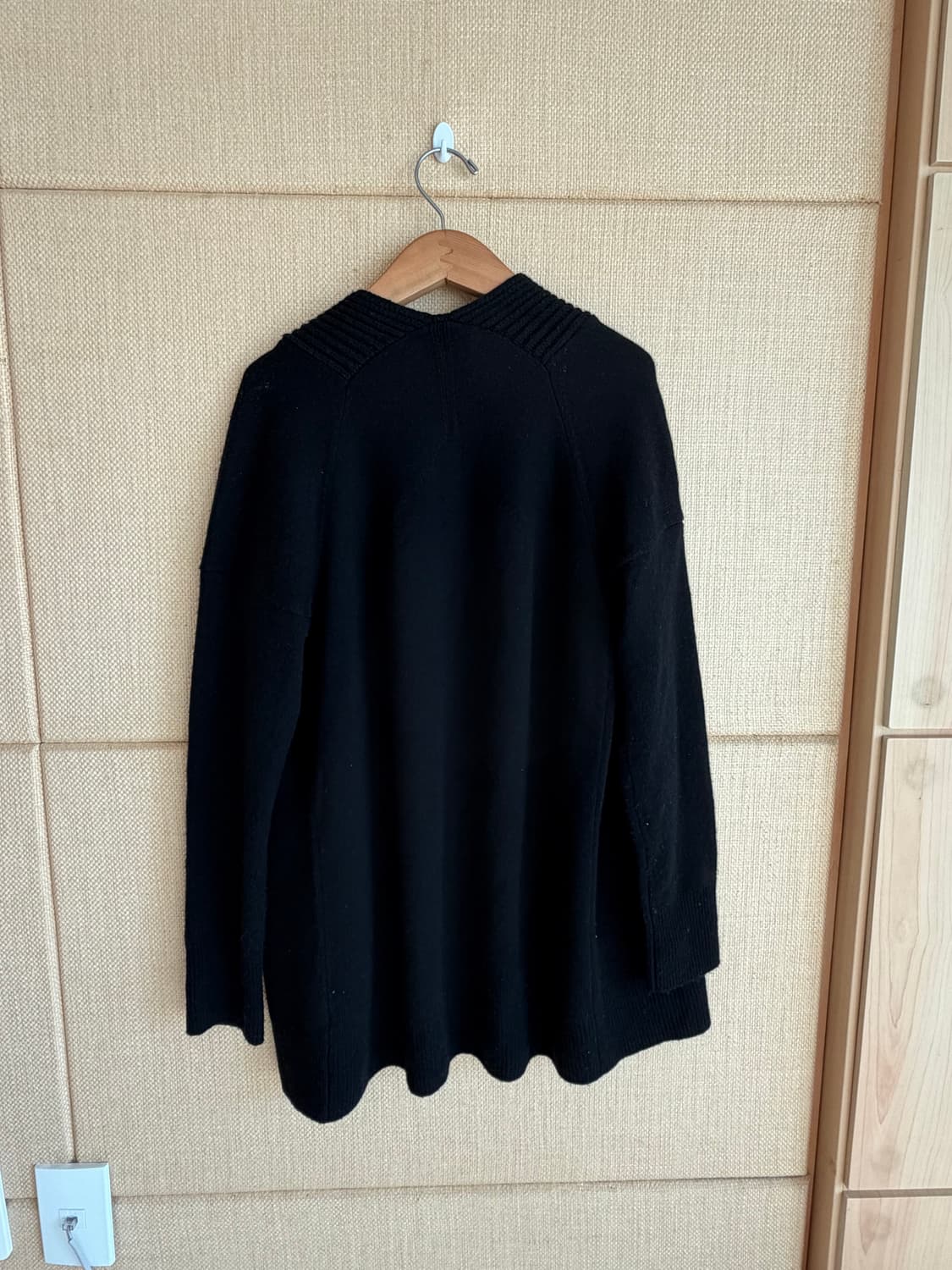 VINCE 검정색 가디건 S 상품이미지2