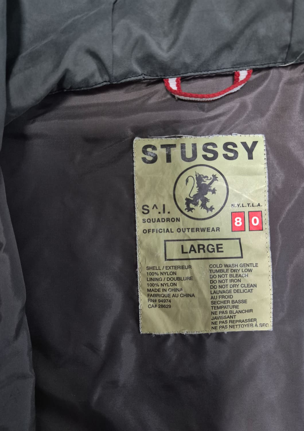 90s 스투시 N.Y.L.T.L.A 자켓 상품이미지3