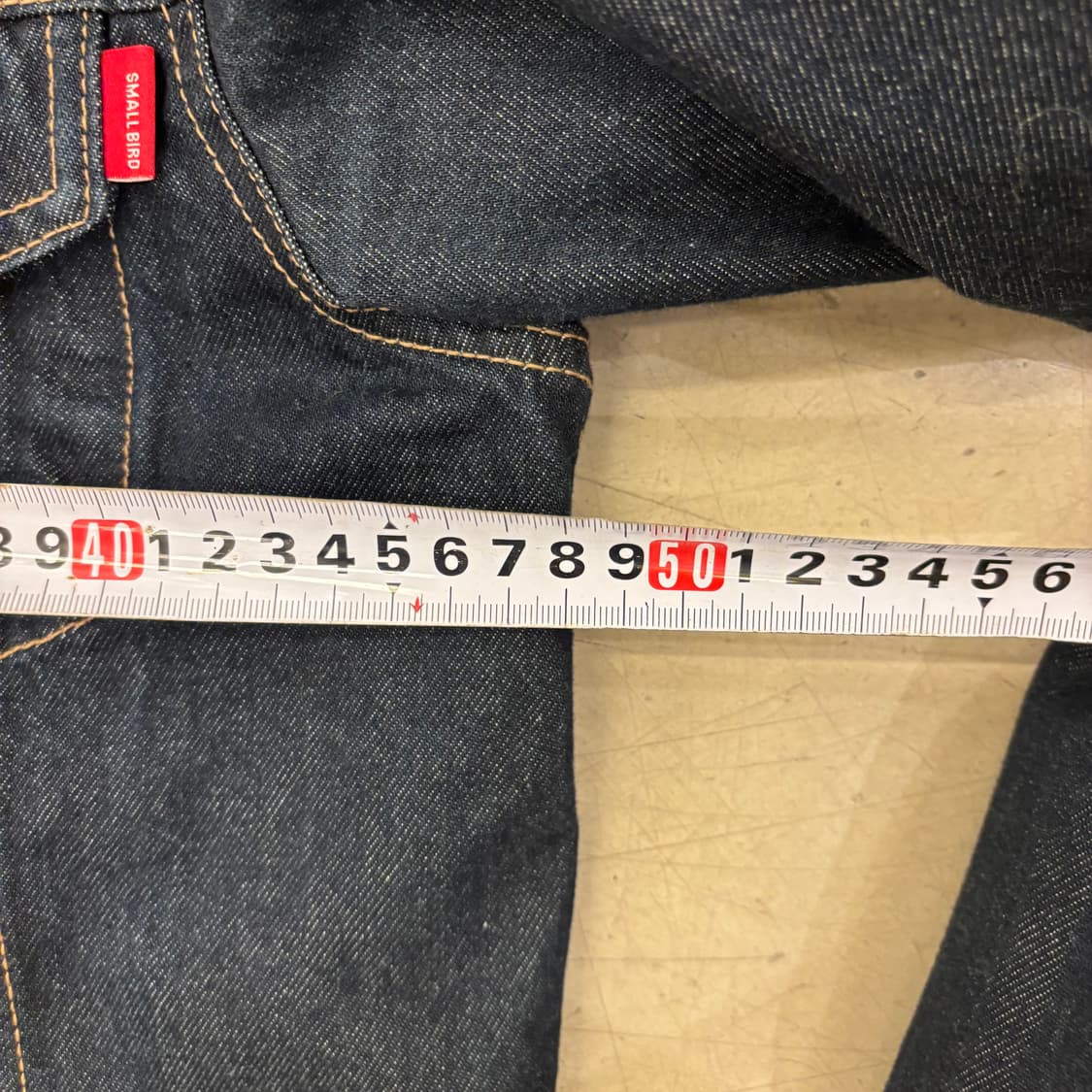 스몰버드 데님 트러커 자켓 상품이미지5