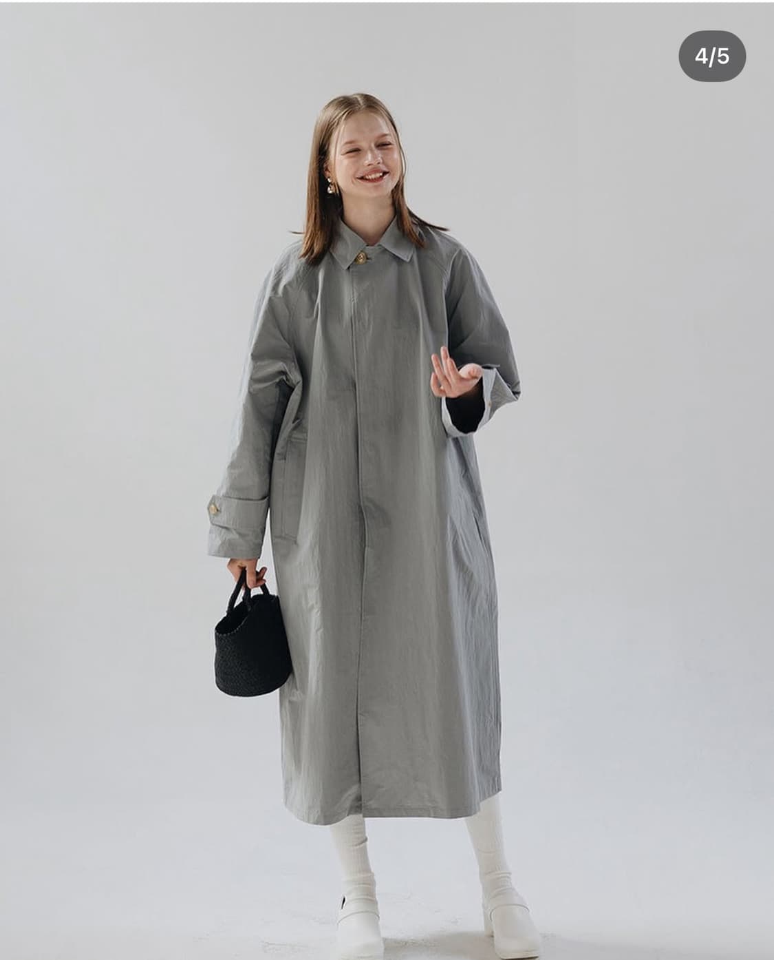 샵오눅 시시아사우르스 트렌치코트 상품이미지1