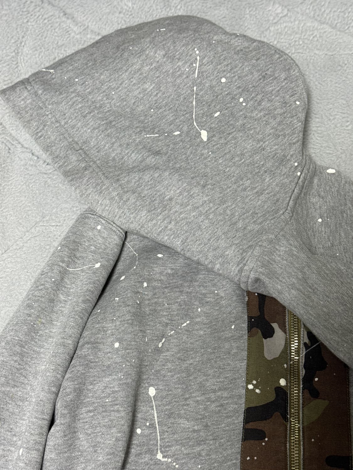 꼼데가르송 옴므 페인팅디테일 후드집업 상품이미지7