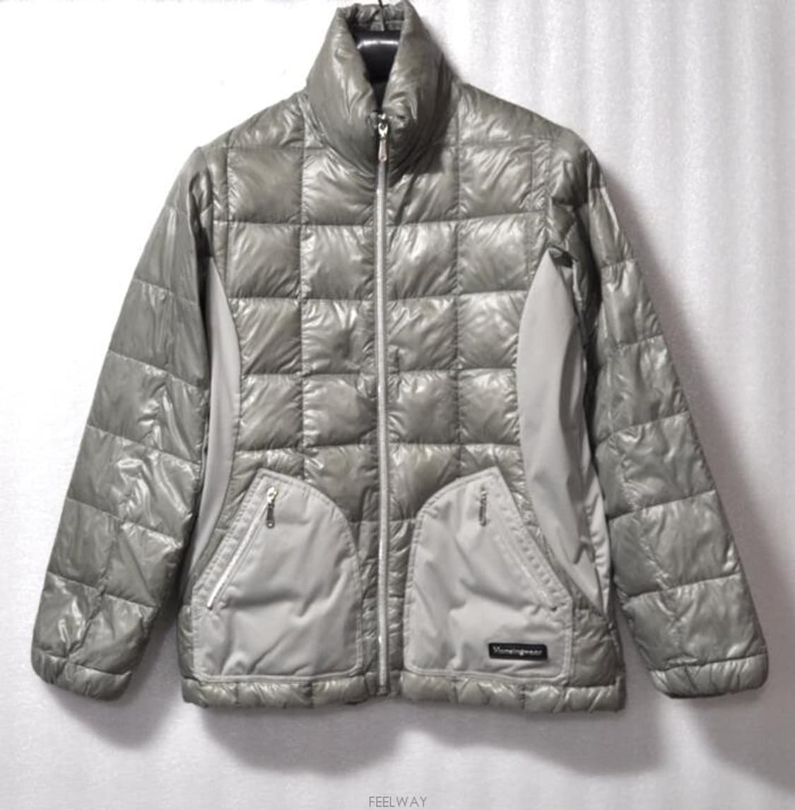 먼싱웨어/여성오리털경량패딩점퍼(사이즈55) 상품이미지1