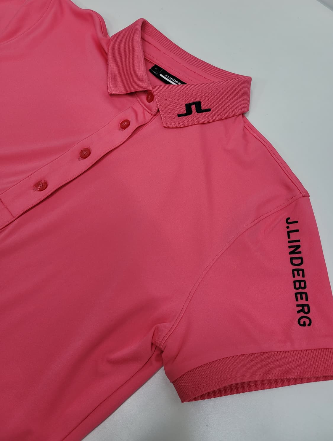 J.LINDEBERG 제이린드버그 투어테크 폴로티 / 여 M 핑크
 상품이미지4