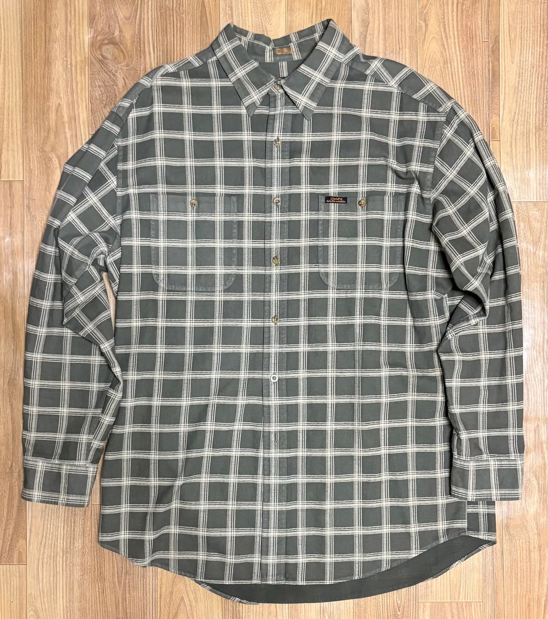 챕스 빅 체크셔츠 L 상품이미지1