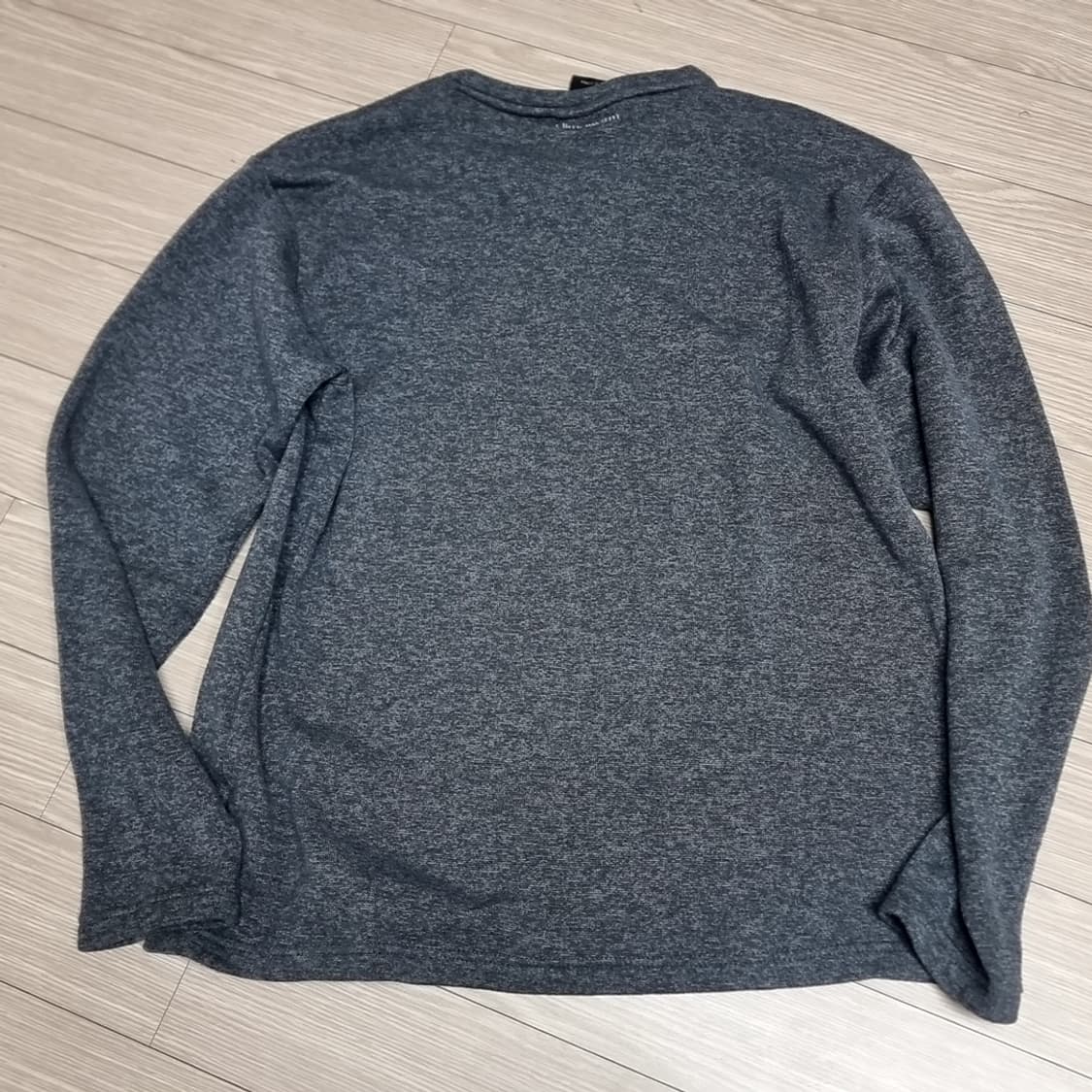 한국제 빈티지 아디다스 V넥 긴팔 티셔츠 그레이(105) 상품이미지6