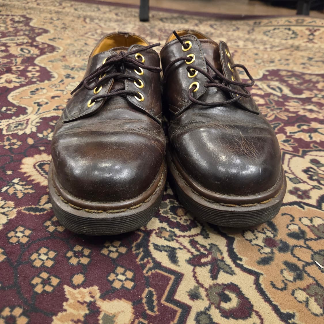 닥터마틴 4홀 1561 mie 브라운 크레이지호스 uk6 상품이미지2