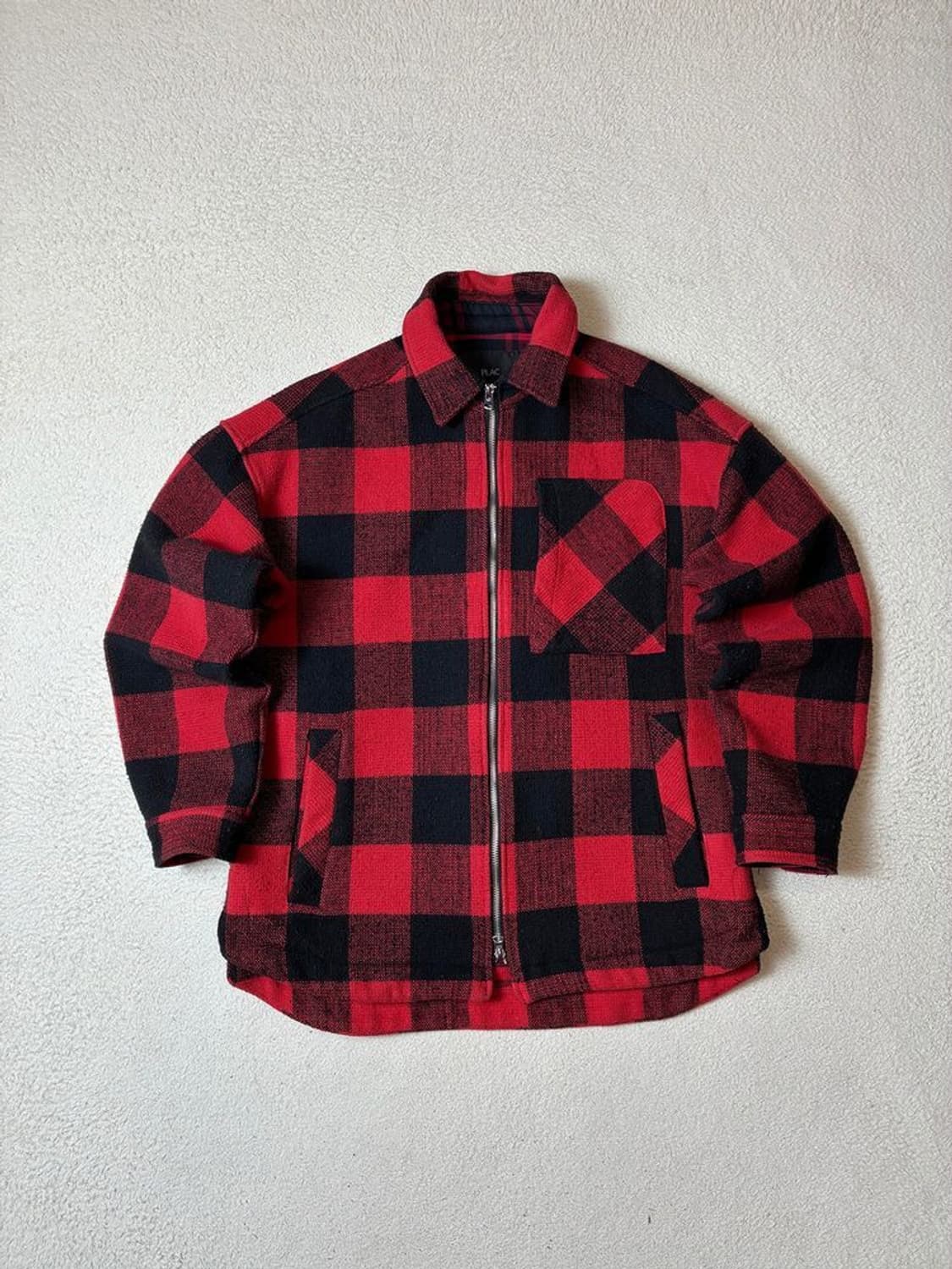 플랙 PLAC 17FW 버팔로 체크 패턴 집업 자켓 PN7903 상품이미지1