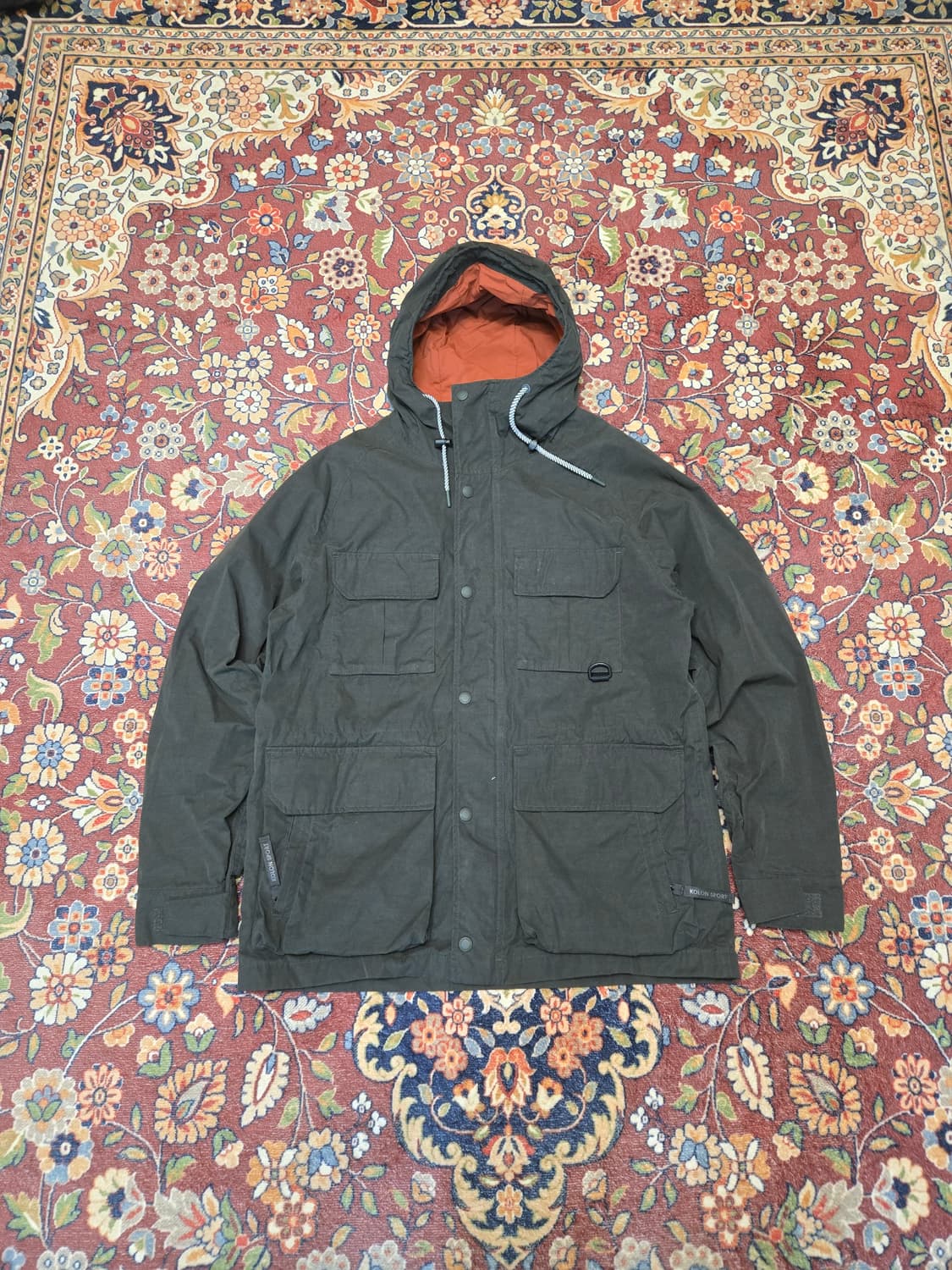 코오롱스포츠 남성 아카이브 방풍 사파리 자켓 (100) 상품이미지1