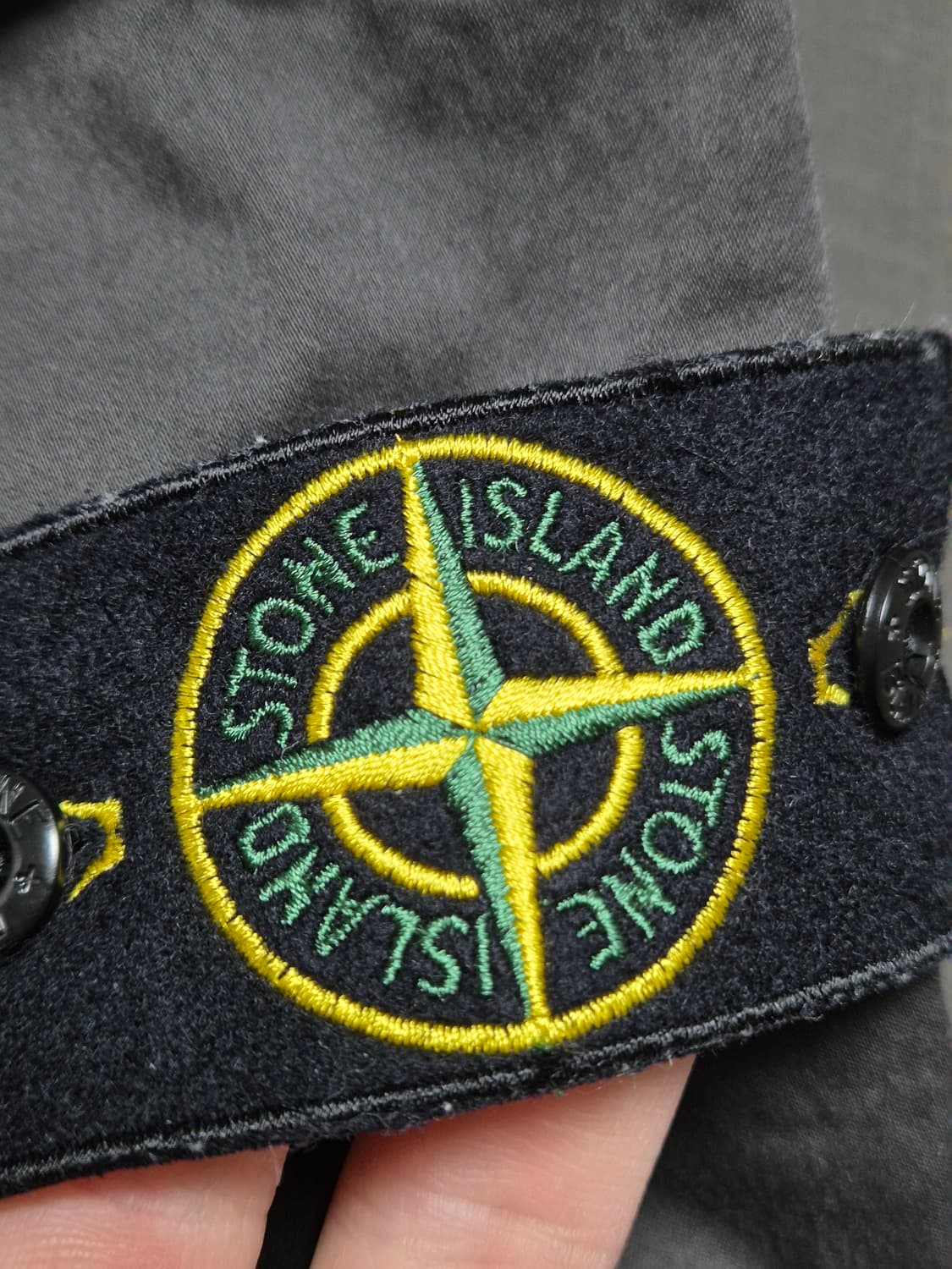 정품 29-30스톤아일랜드 카고조거팬츠바지 어두운회색 상품이미지8