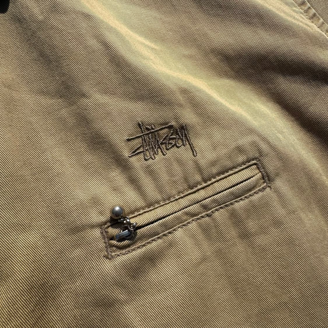 [L~XL] 00s Stussy 스투시 워크 집업 자켓 상품이미지7