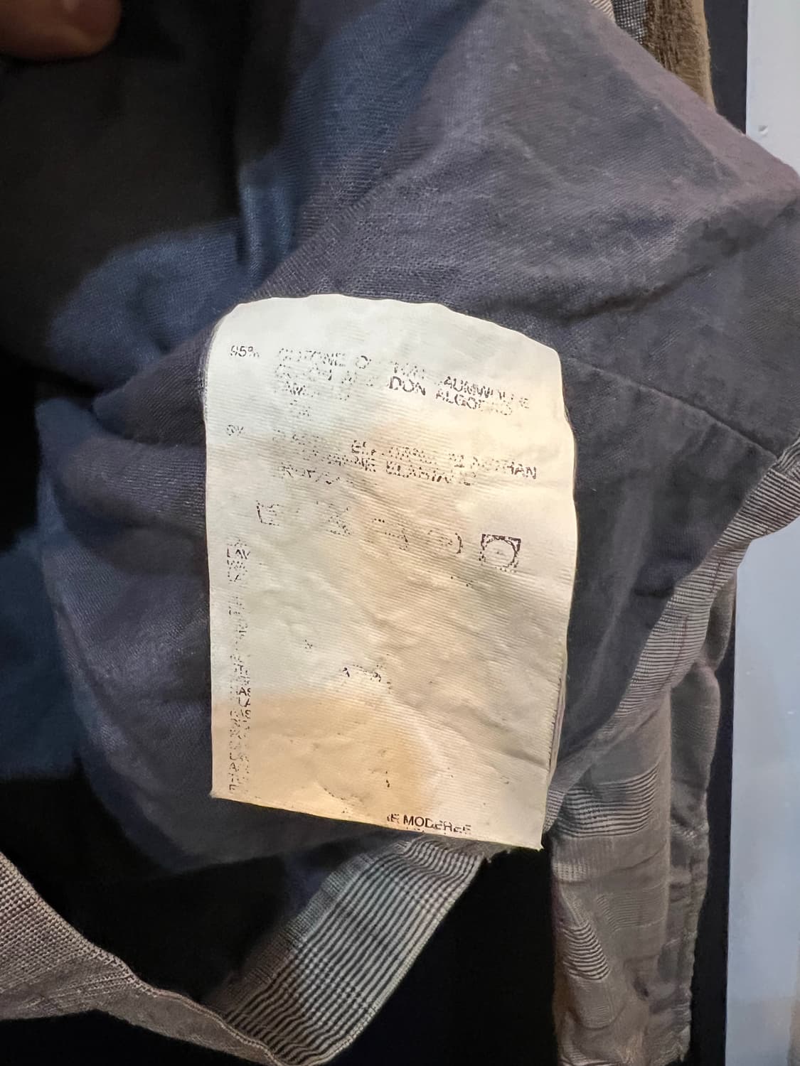 디젤 글랜체크 멀티지퍼 바이커 자켓 상품이미지4