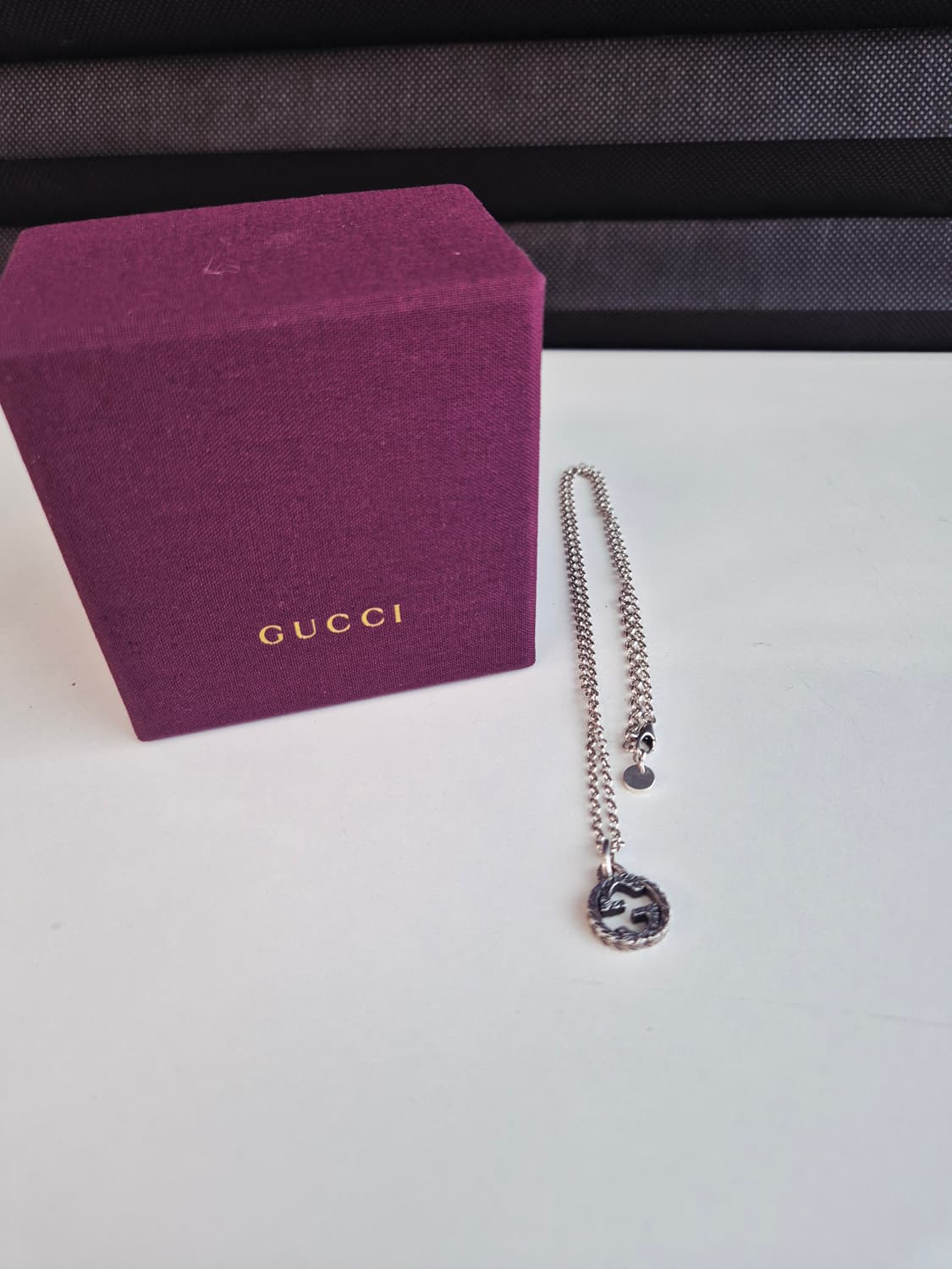 구찌 인터로킹 목걸이 (새상품급) 남녀공용 상품이미지1