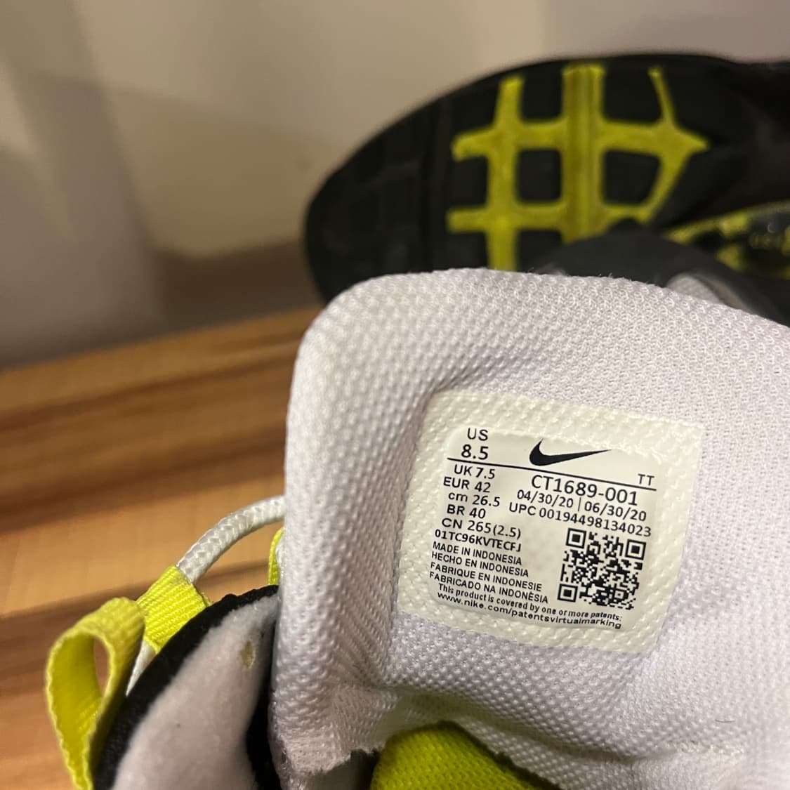 나이키 에어맥스95 네온 상품이미지9