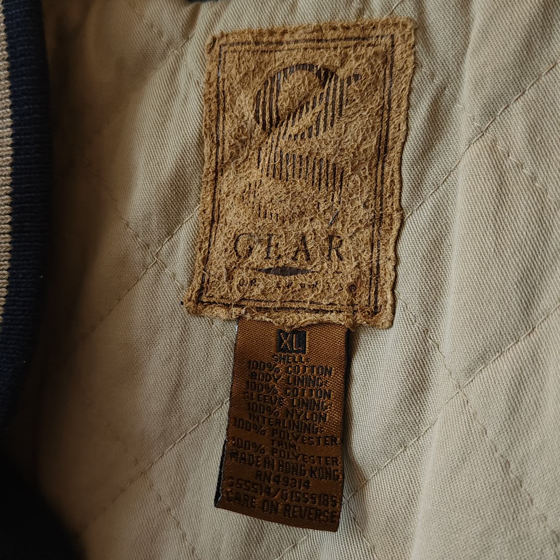 90s 빈티지 바시티 자켓 나사 NASA 빅사이즈 데님자켓 XL 상품이미지8