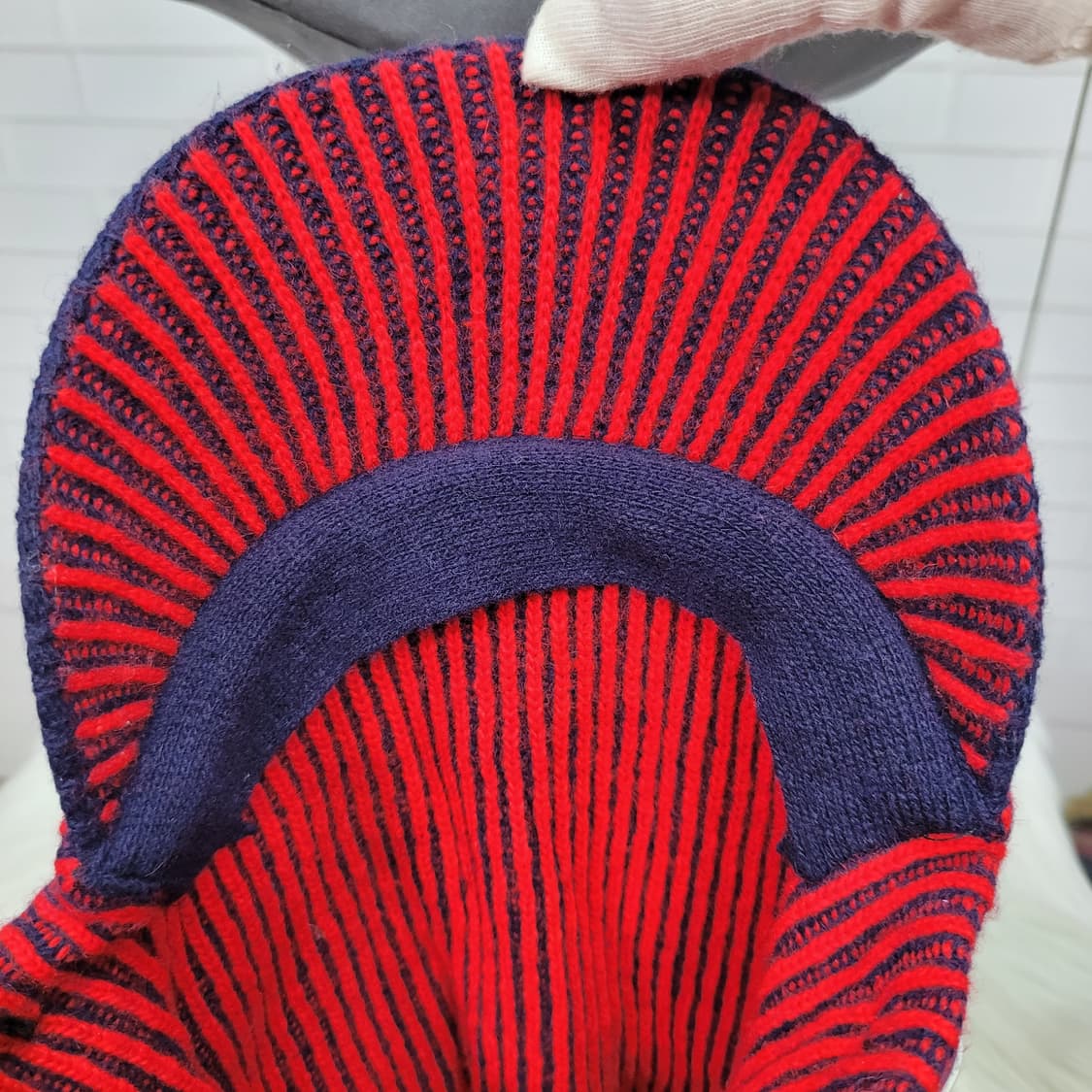 파리게이츠 겨울 골프 모자 폼폼 니트 모자 57사이즈 상품이미지5