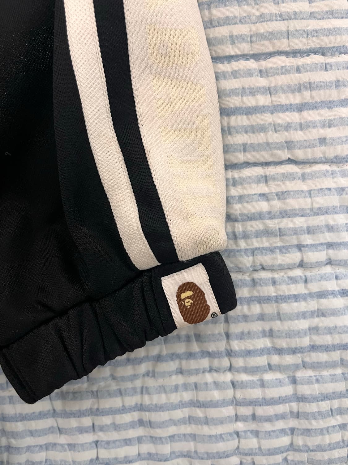 베이프 팬스 스카프 트랙자켓 XL 상품이미지5