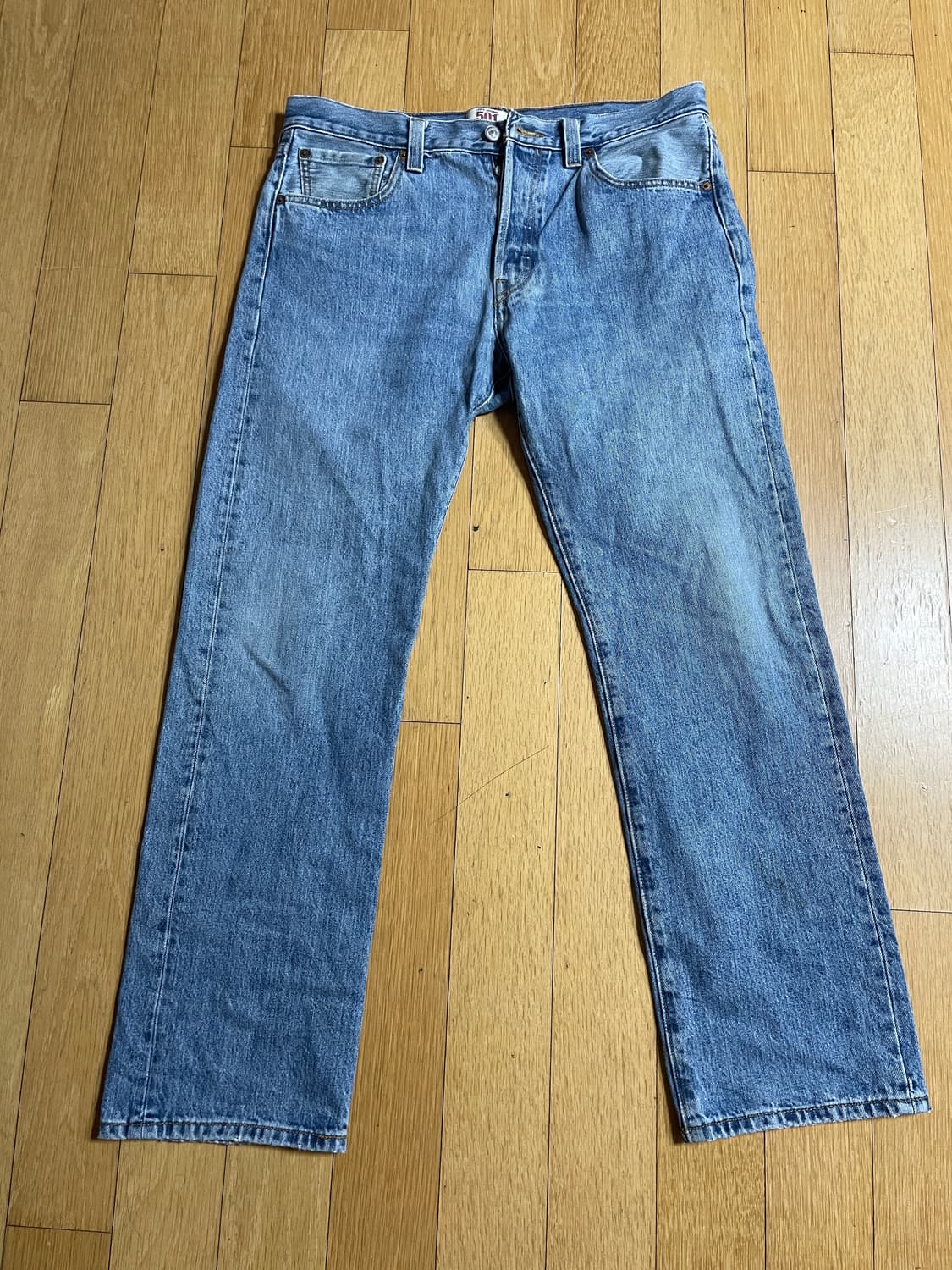 리바이스 501 빈티지 워싱 연청 36x32 (32-3정도) 상품이미지3