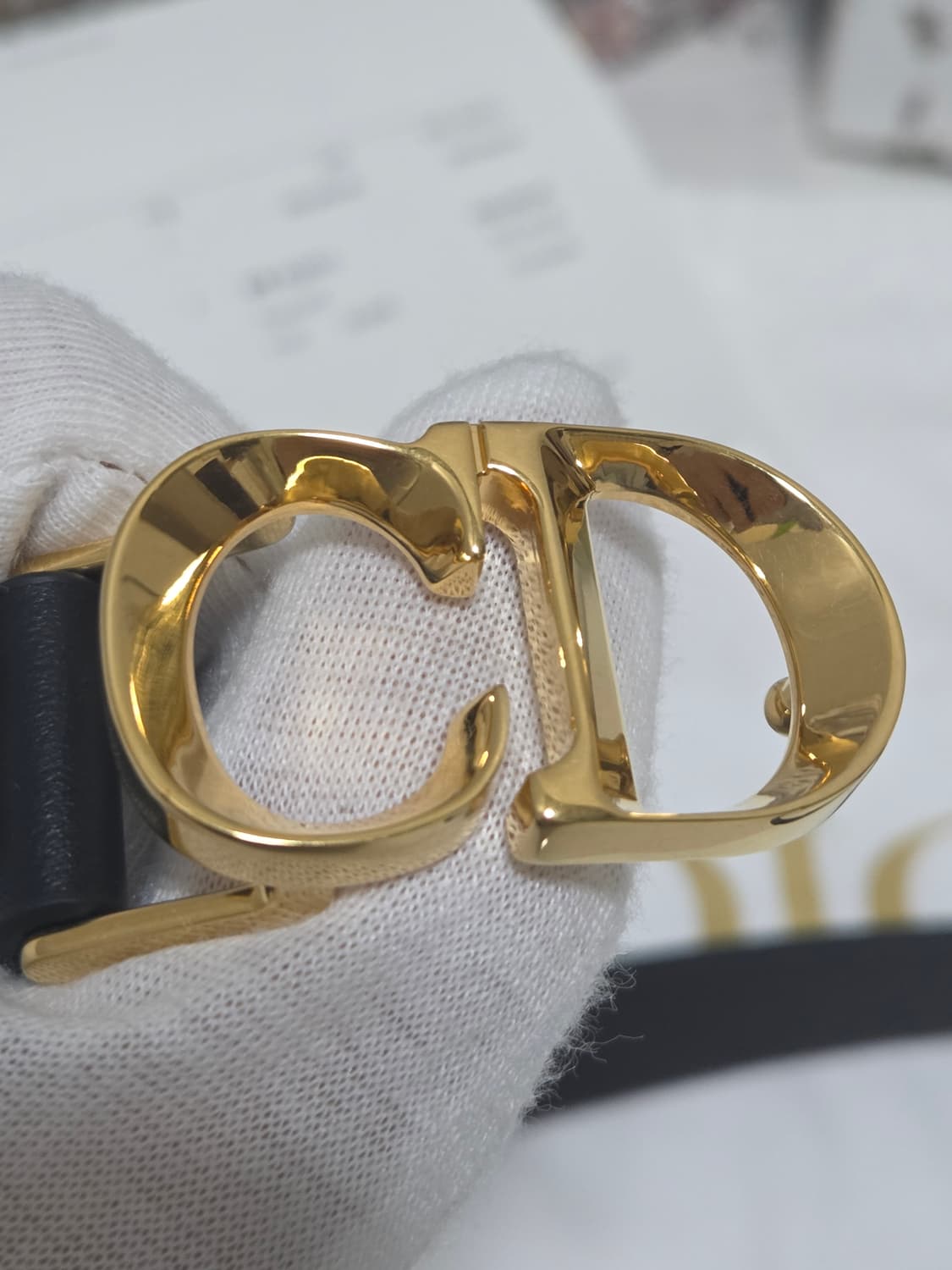 [새상품] 디올 새들 벨트 80Size, 20mm 상품이미지7