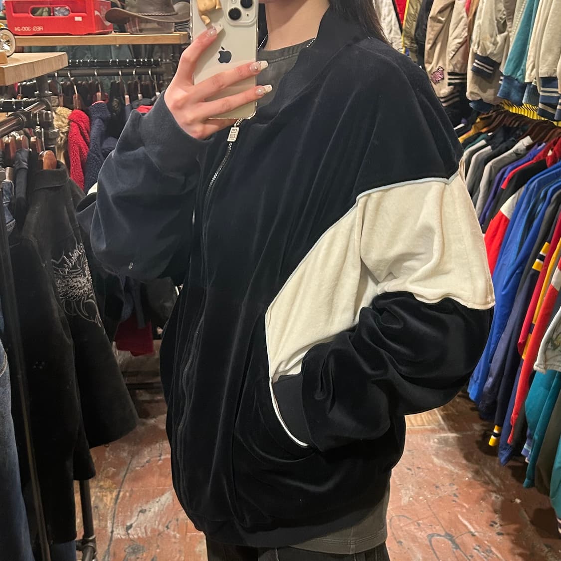 [HI]  지방시 벨벳 져지 블랙 상품이미지4