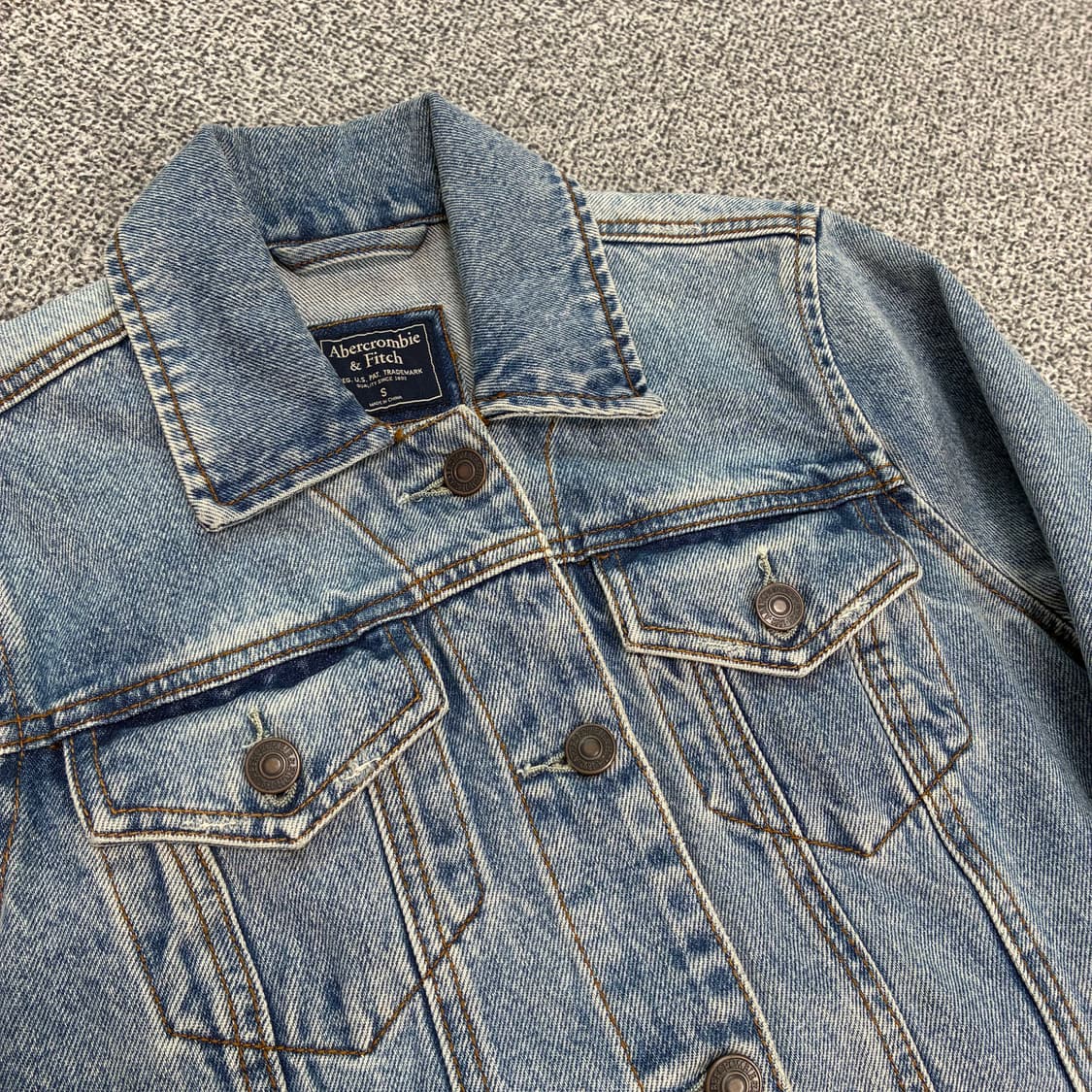 <아베크롬비 워싱 데님 자켓> No.1562 상품이미지6