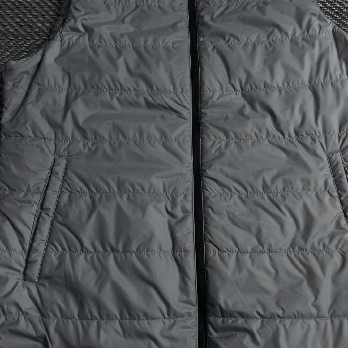 아디다스 경량 러닝 다운 베스트 그레이o 3677 상품이미지2