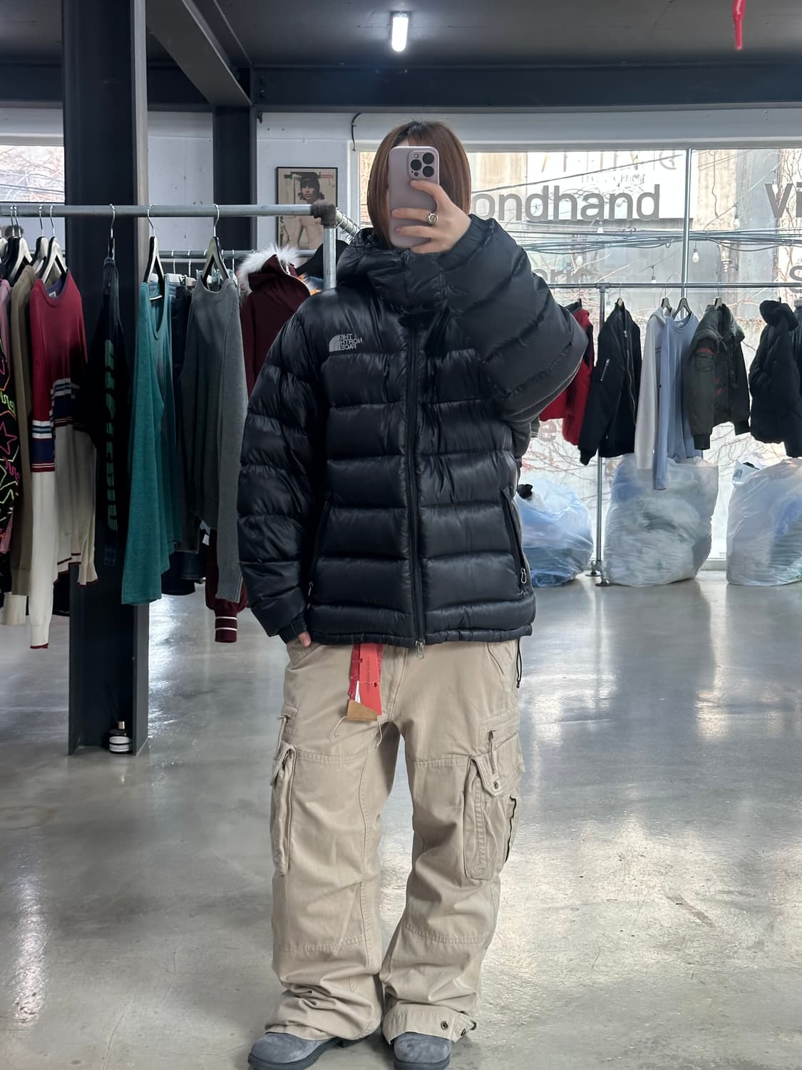 노스페이스 눕시 메트로 700 구스다운 패딩자켓 상품이미지2