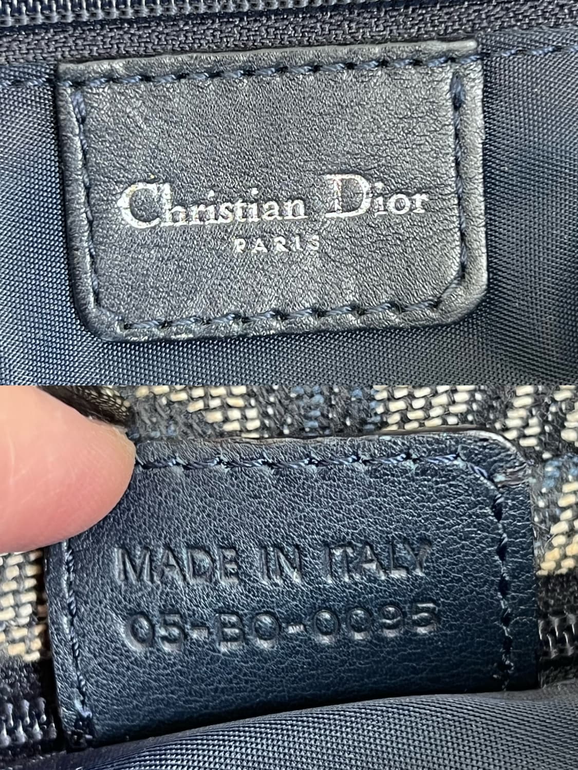 디올 오블리크 D참 바게트백 상품이미지10