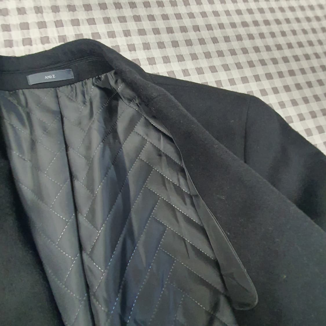 앤드지 울 캐시미어 코트 자켓 남자95 상품이미지5